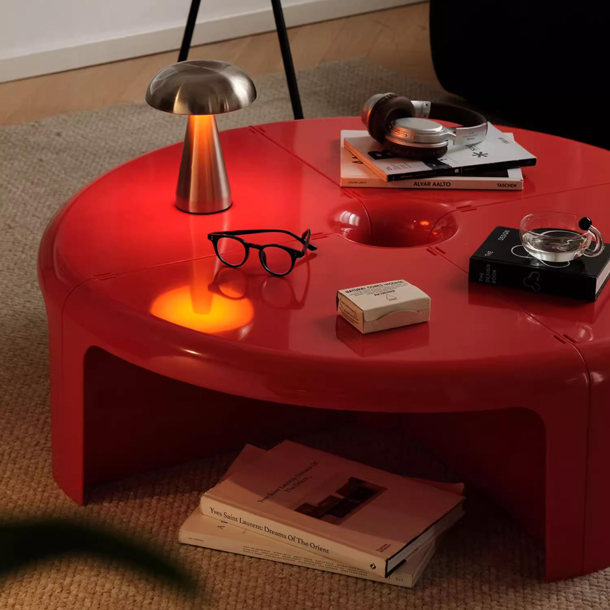 4 Piece Modular Plastic Table