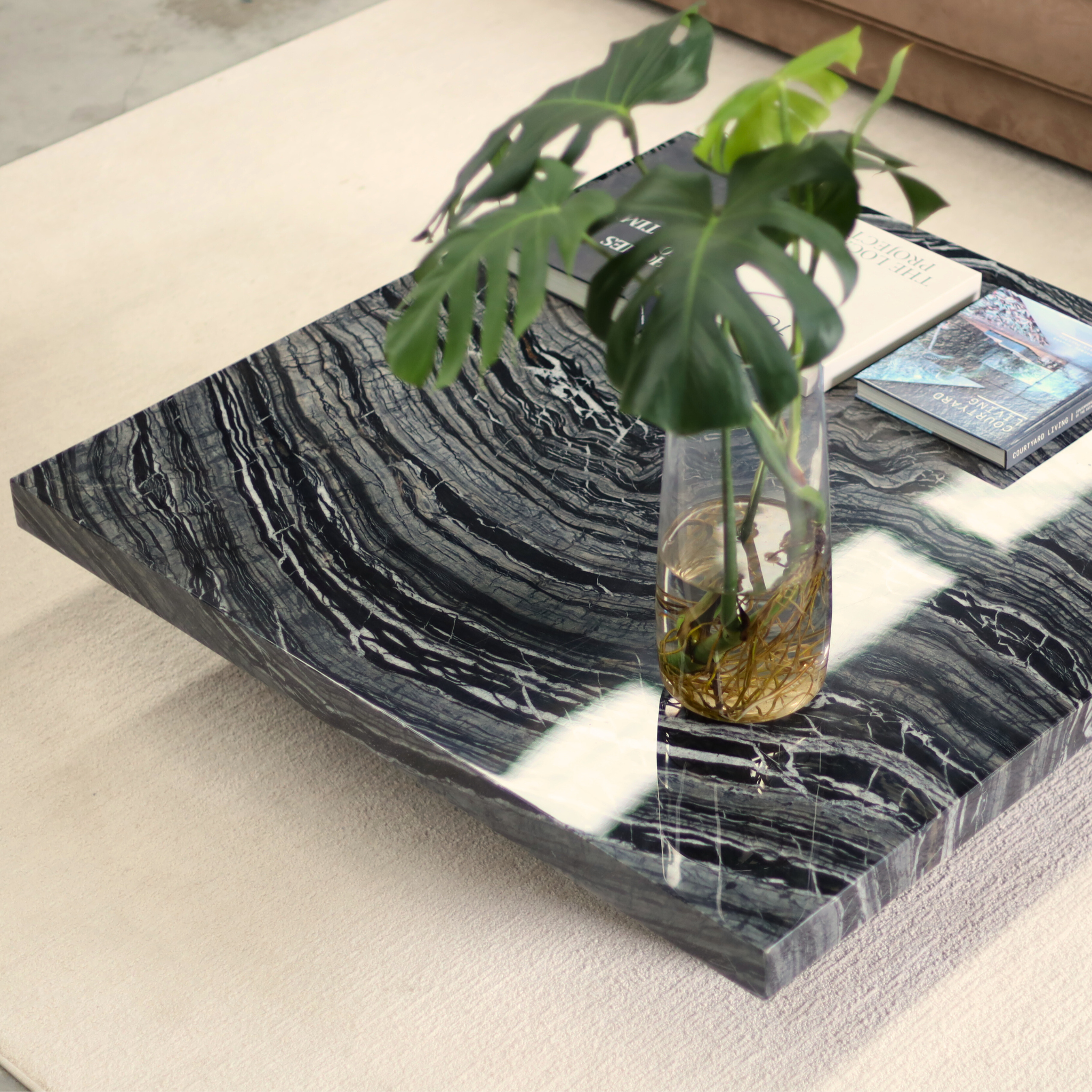 Marble Coffee Table - The Feelter