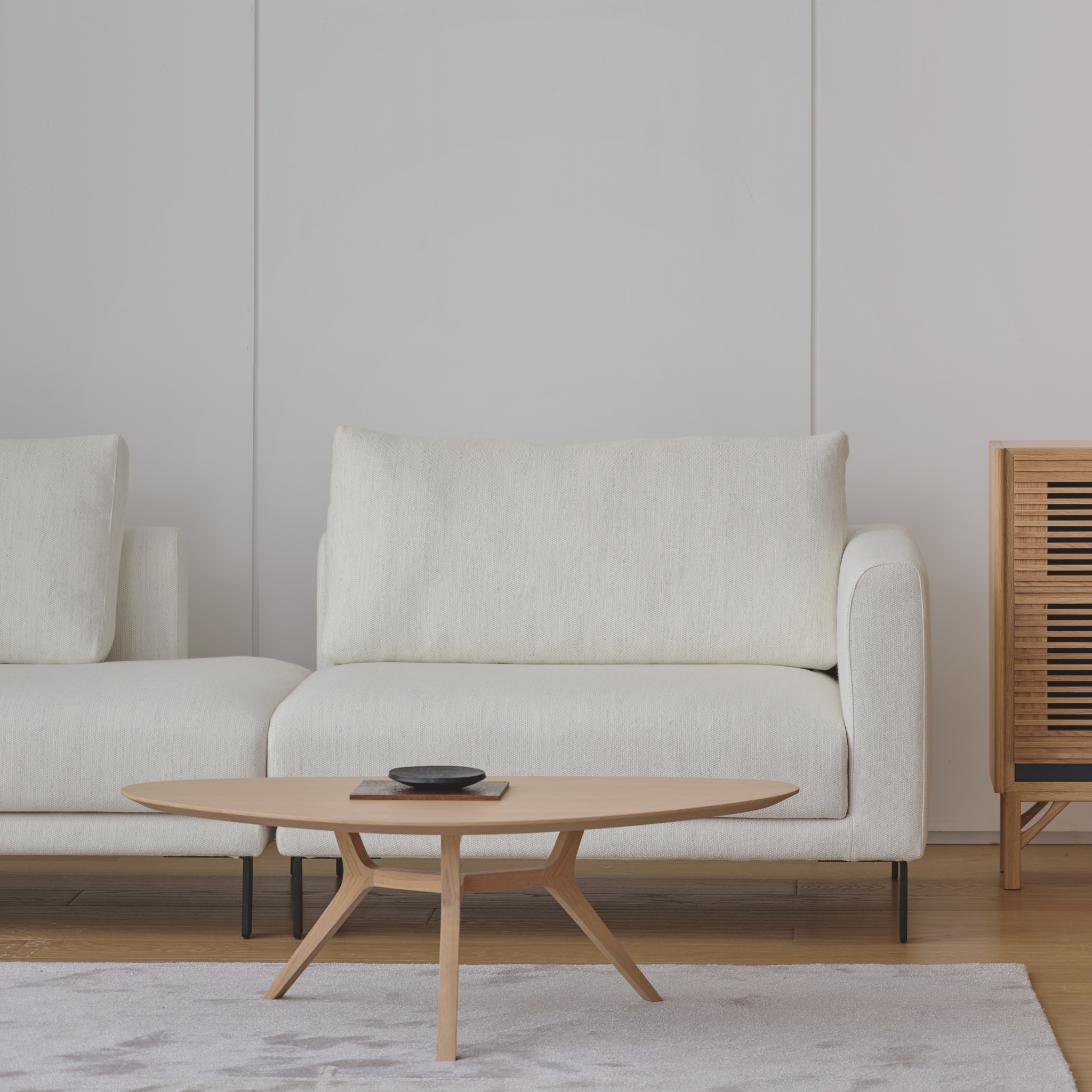 Teramo Wooden Coffee Table - The Feelter