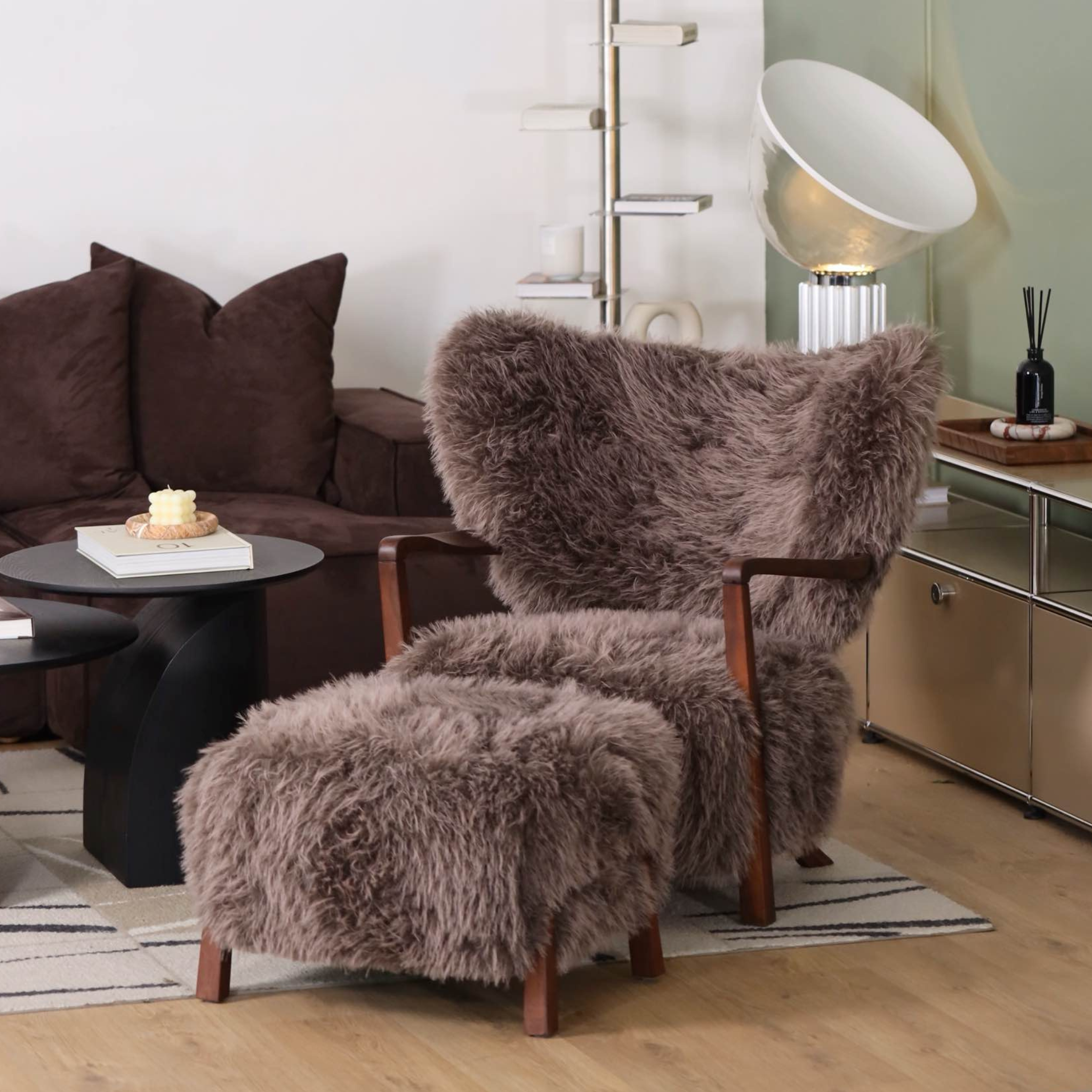 Edith Wool Armchair - The Feelter