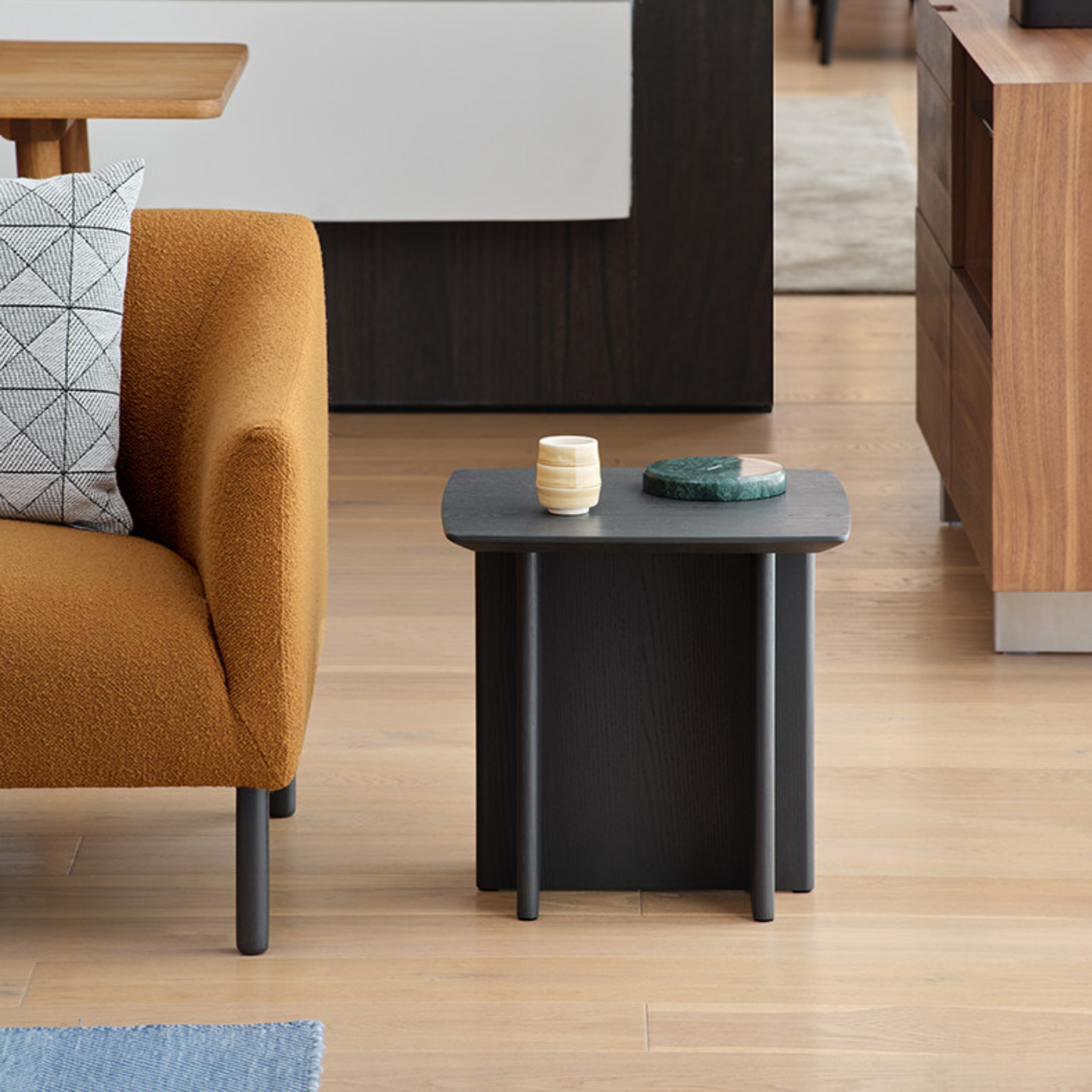 Tro Wooden Side Table - The Feelter