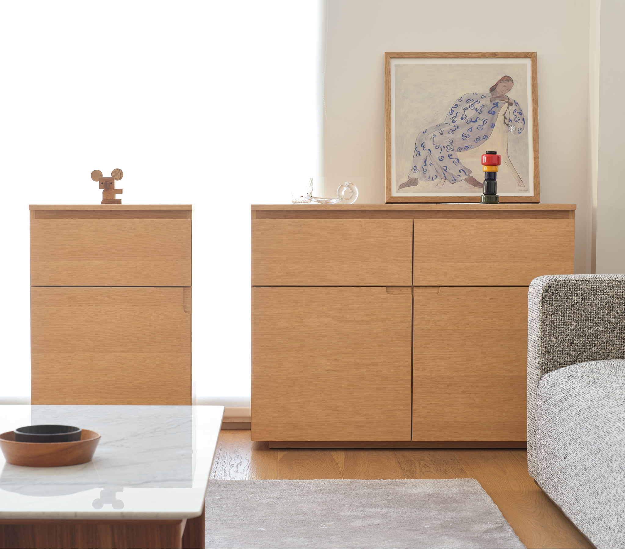 Woods Wooden Sideboard - The Feelter