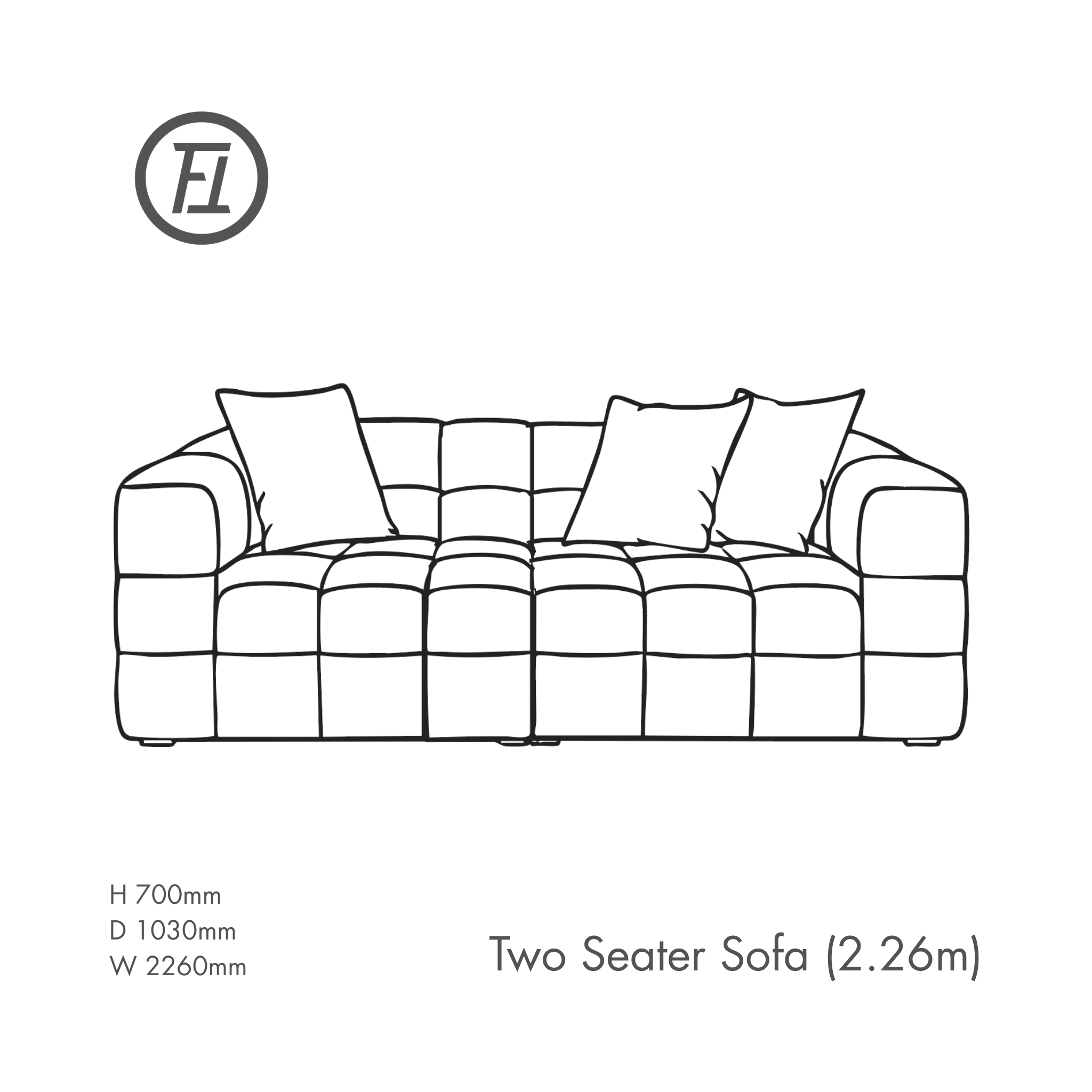 Ruka Tufted Sofa - The Feelter