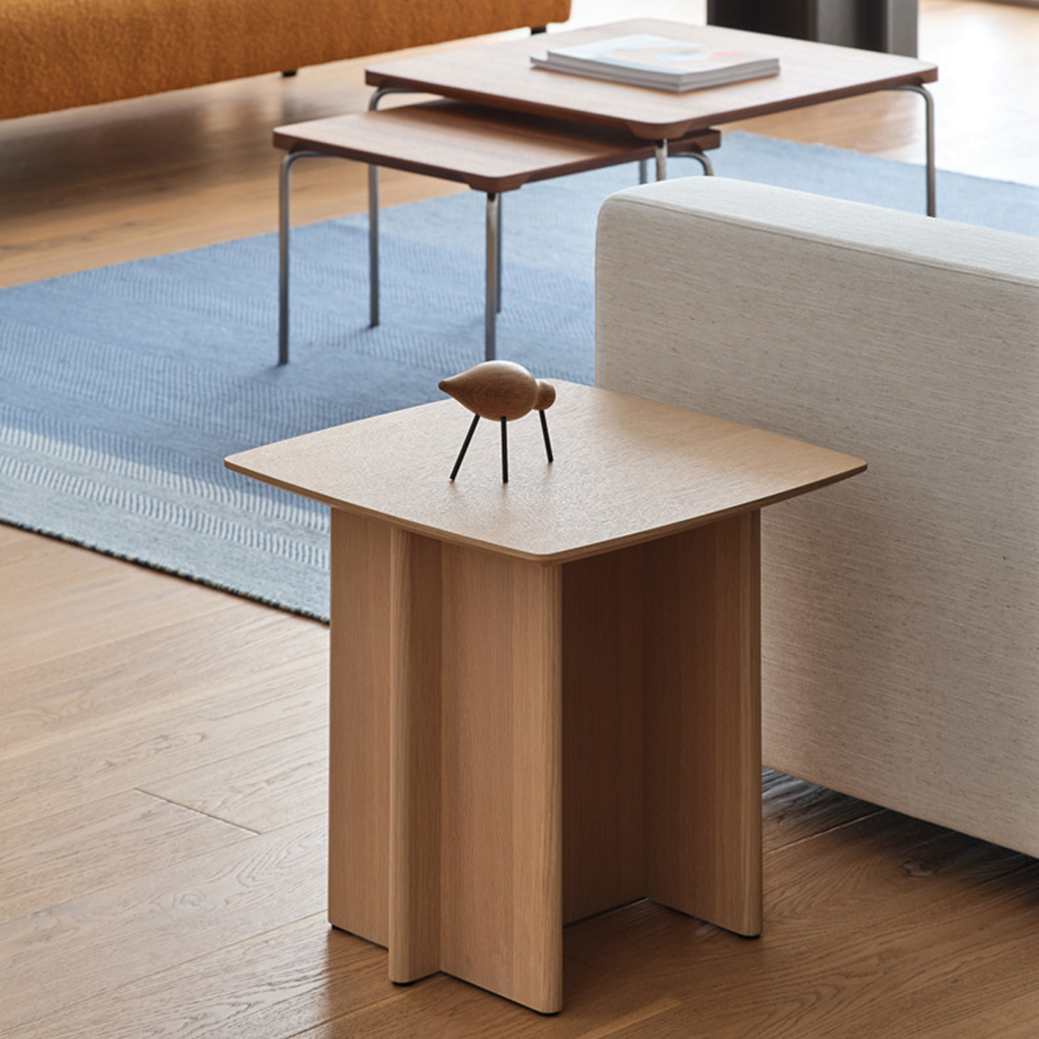 Tro Wooden Side Table - The Feelter