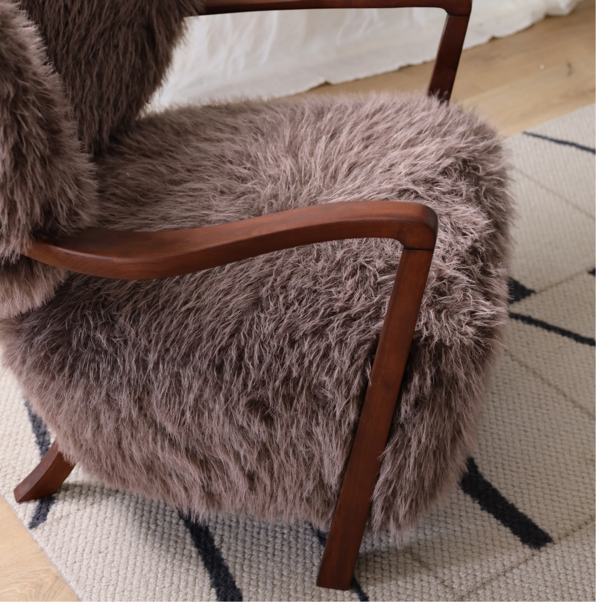 Edith Wool Armchair - The Feelter