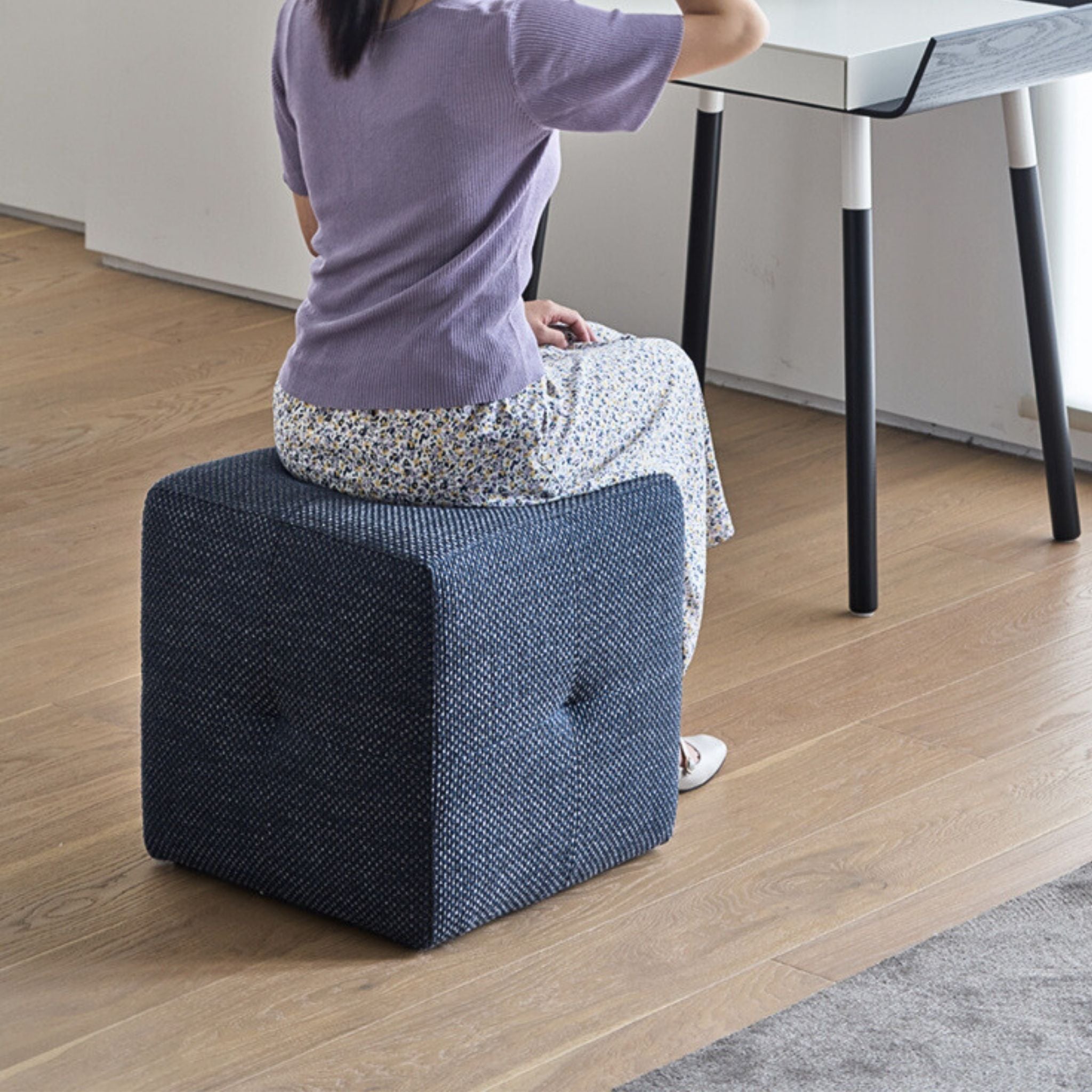Bri Cube Ottoman - The Feelter