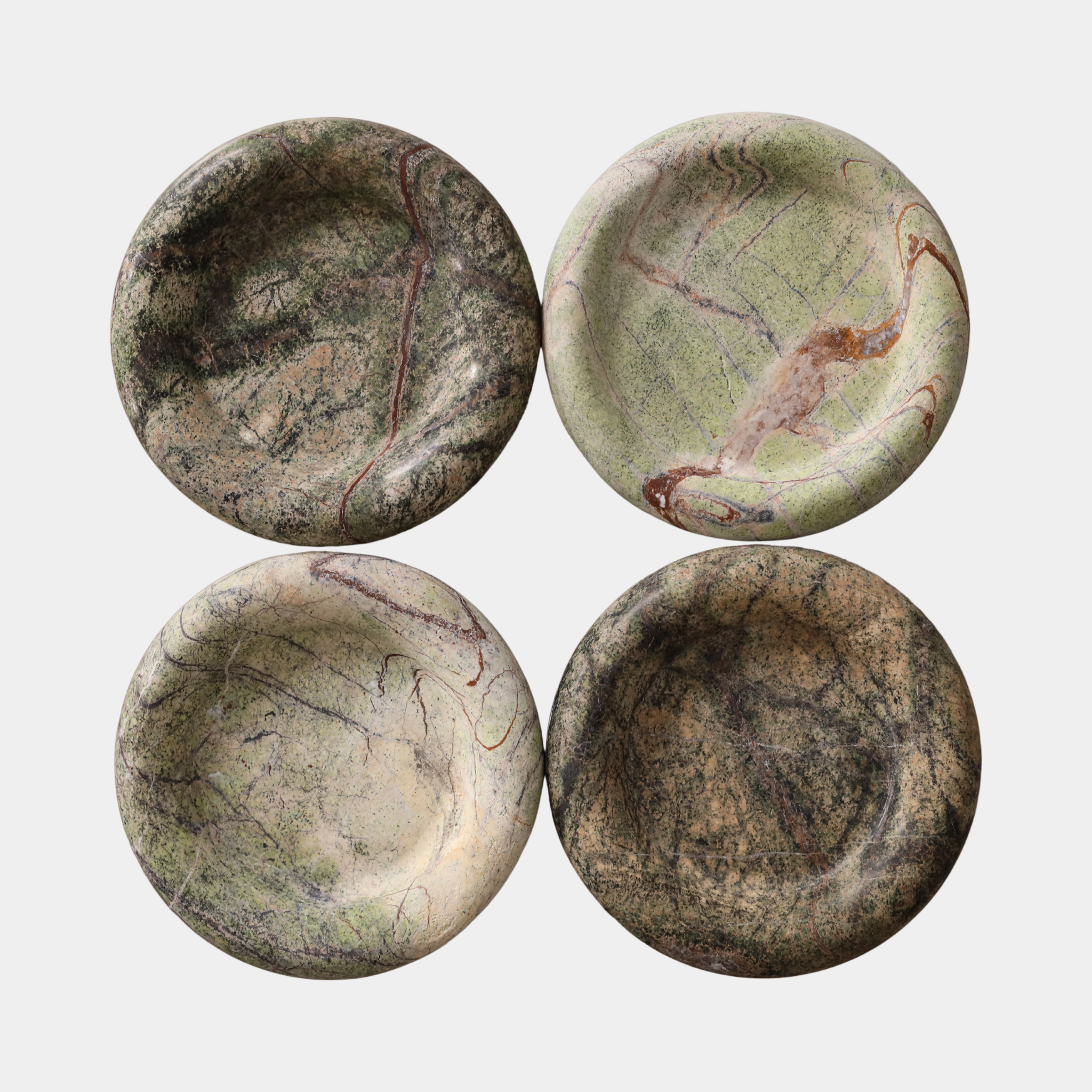Rainforest Green Marble Plate - The Feelter
