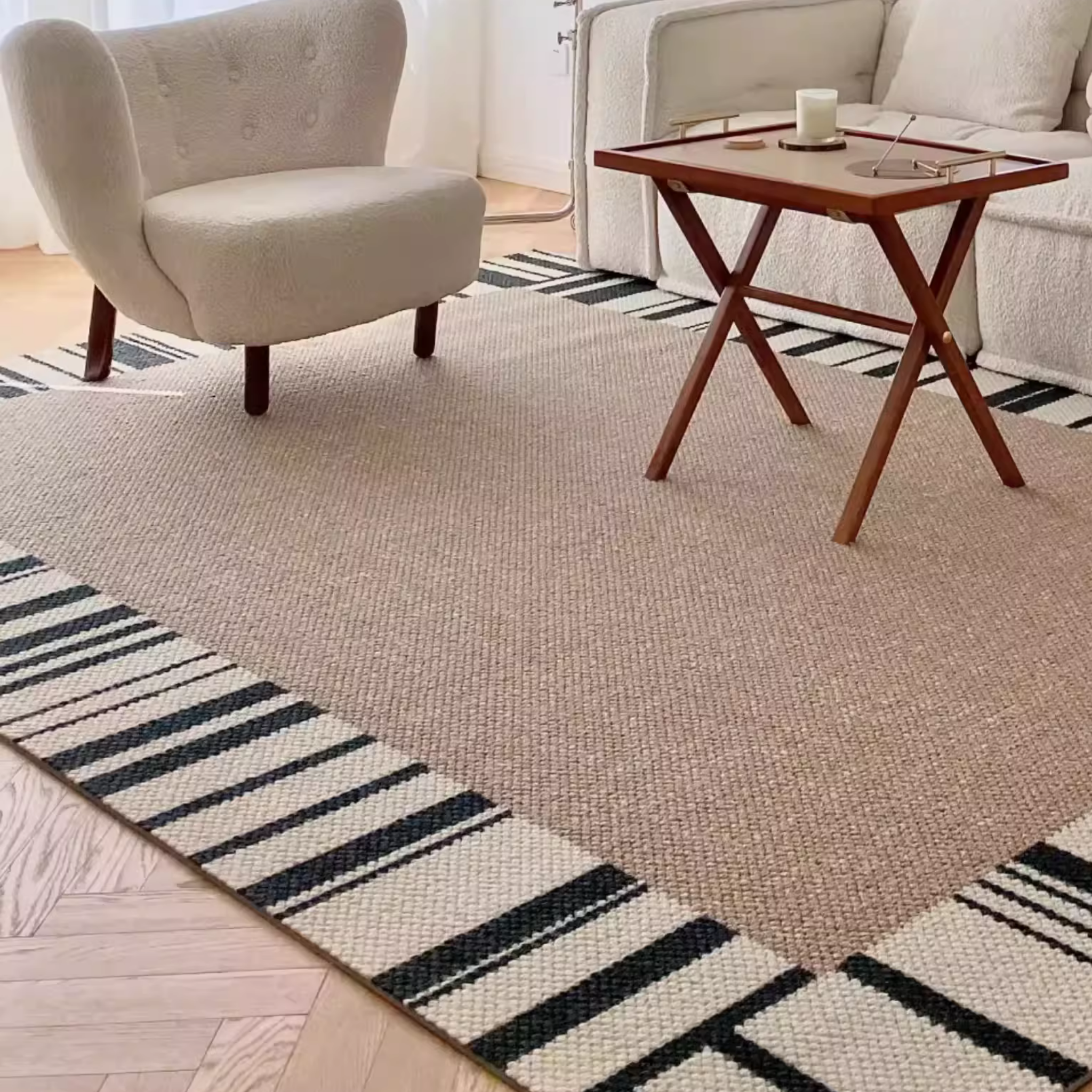 Zebra Wool Rug