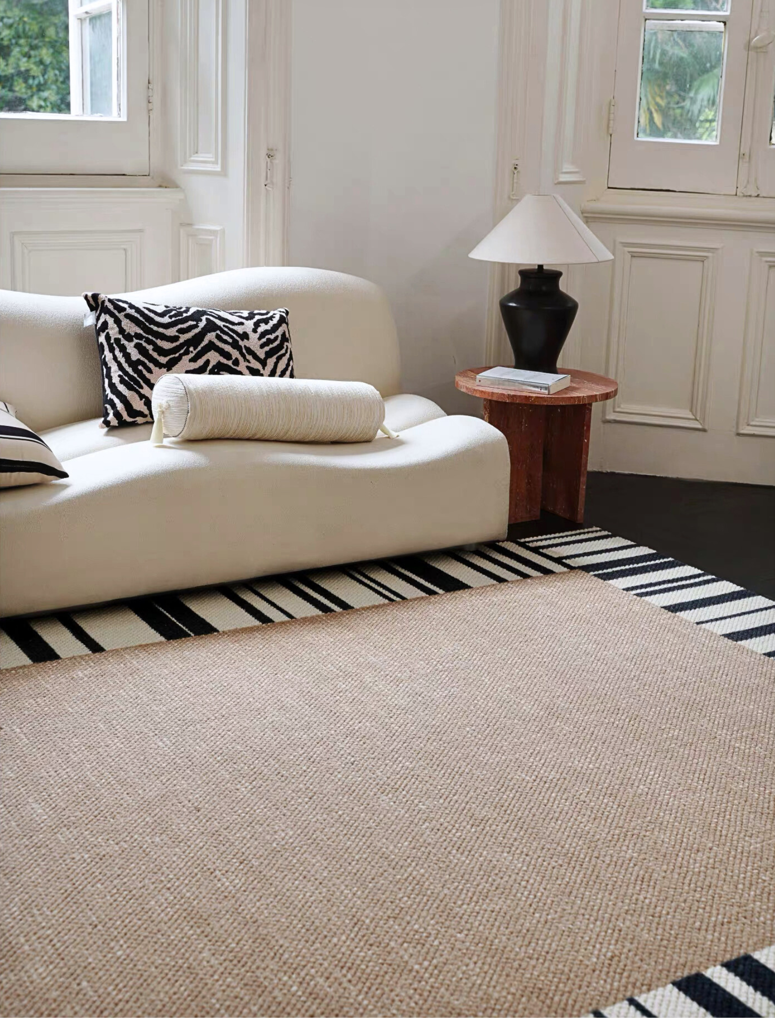 The Feelter Zebra Wool Rug