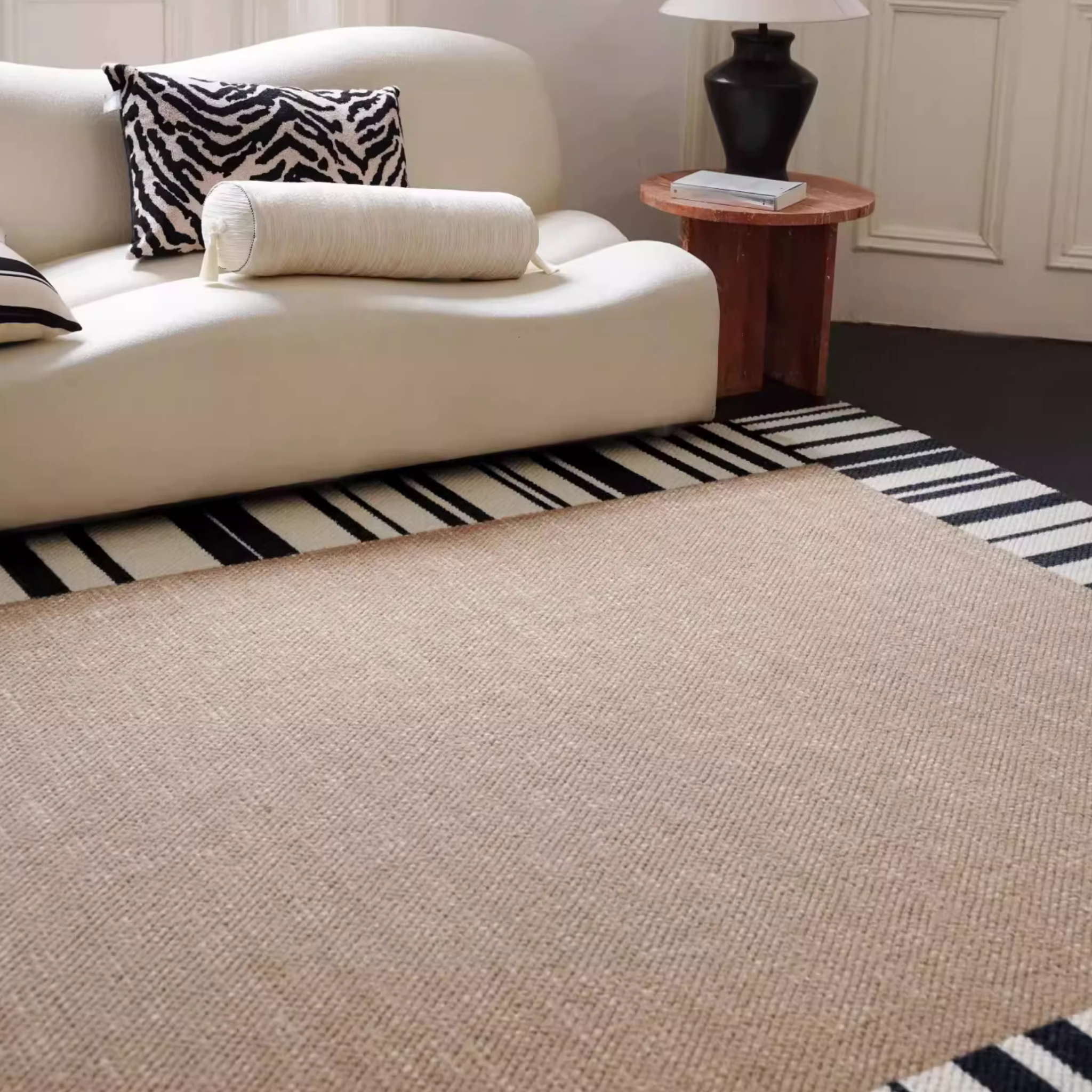 Zebra Wool Rug