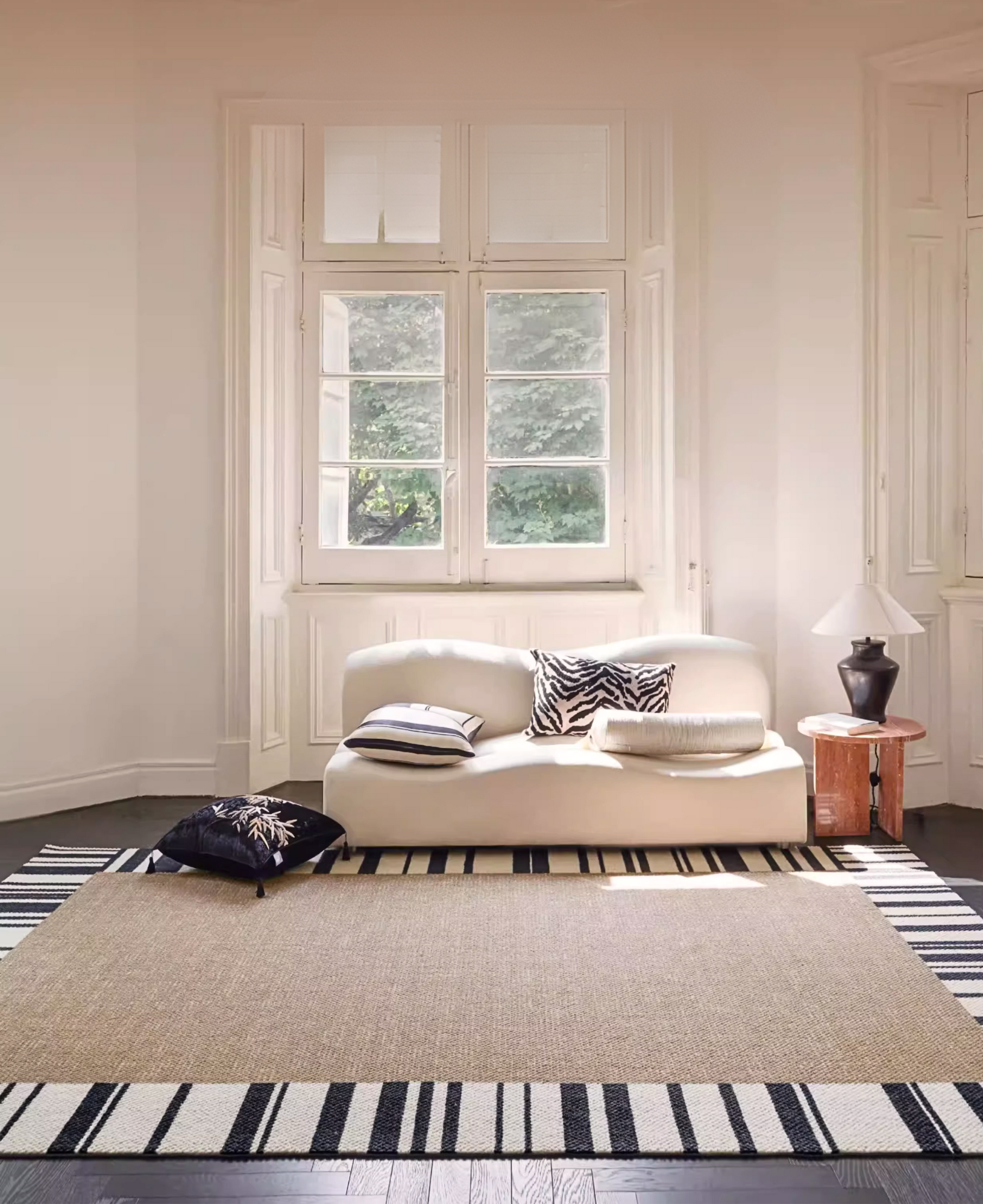The Feelter Zebra Wool Rug