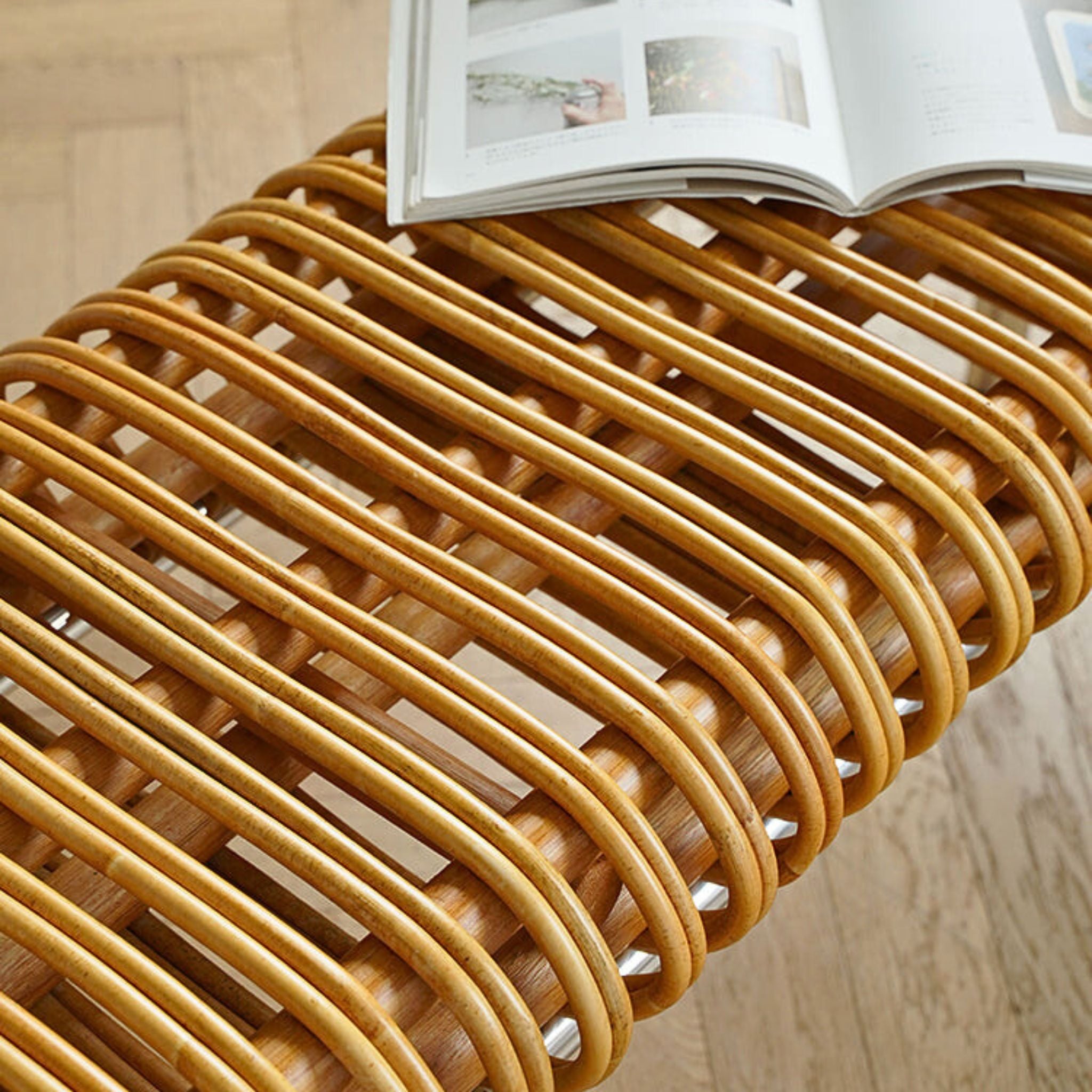 Rattan Bench