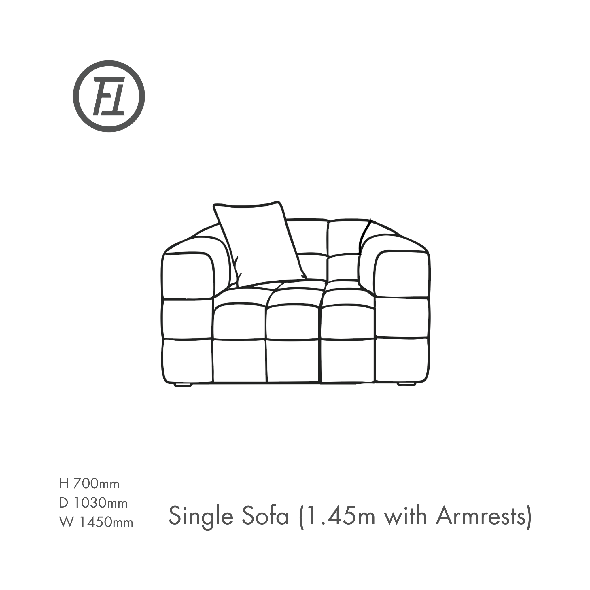 Ruka Tufted Sofa - The Feelter