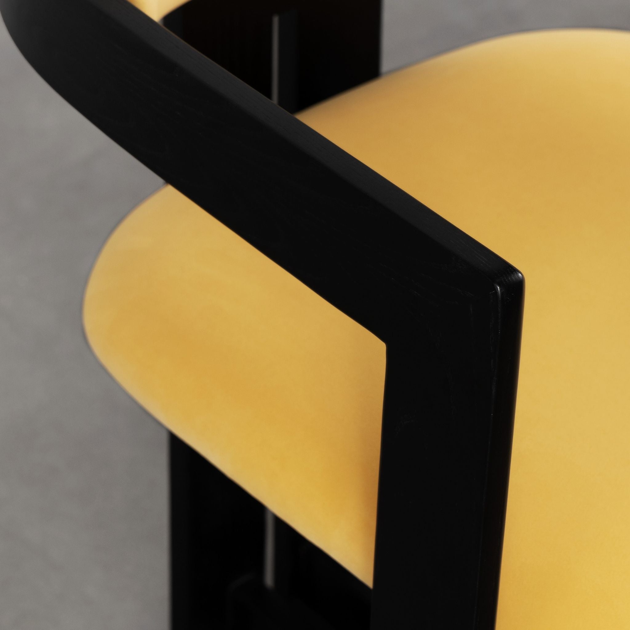 August Wooden Bar Stool