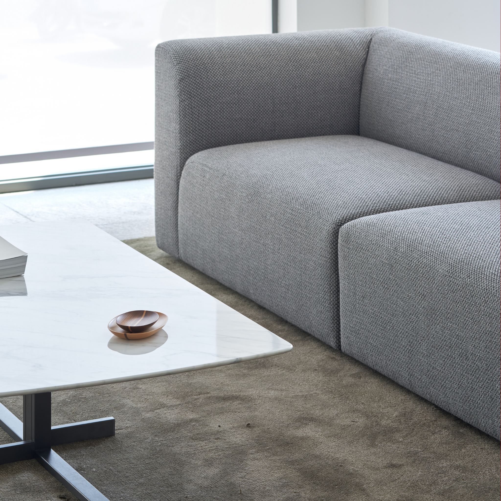 Bologna Marble Rectangular Coffee Table - The Feelter
