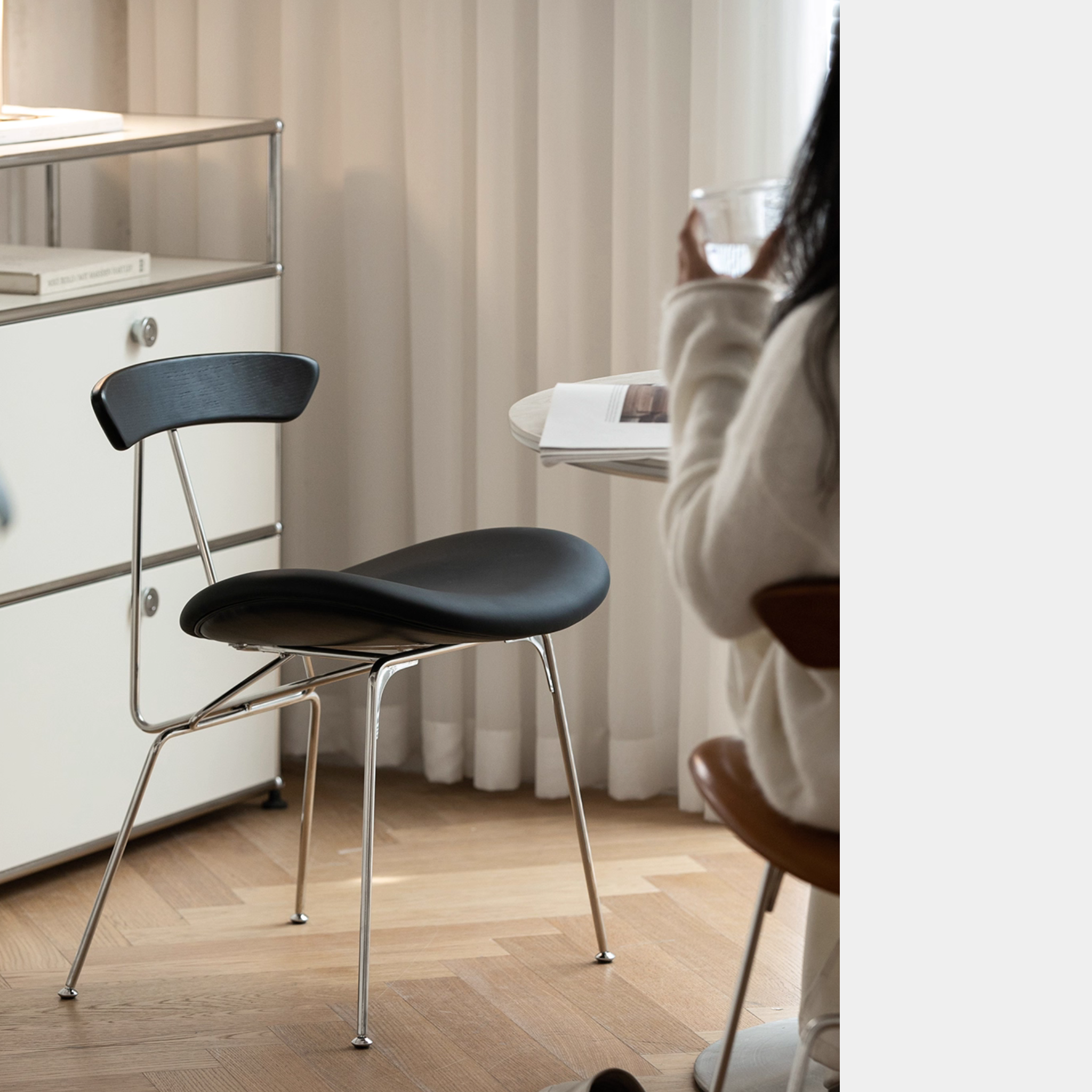 Ana Leather Dining Chair