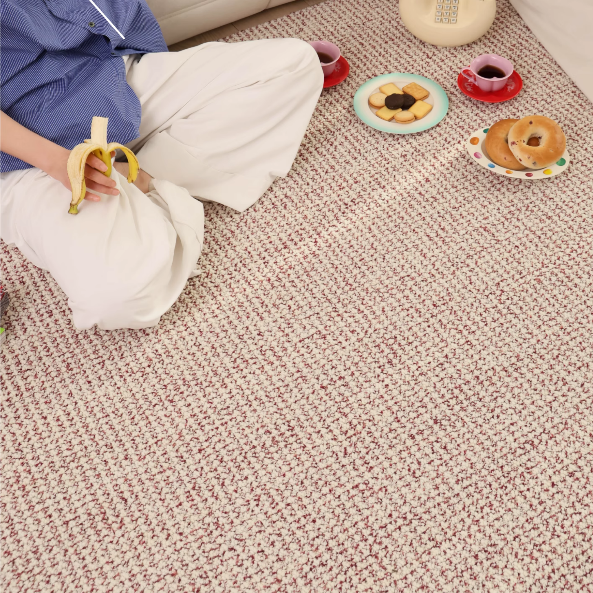 Strawberry Wool Rug