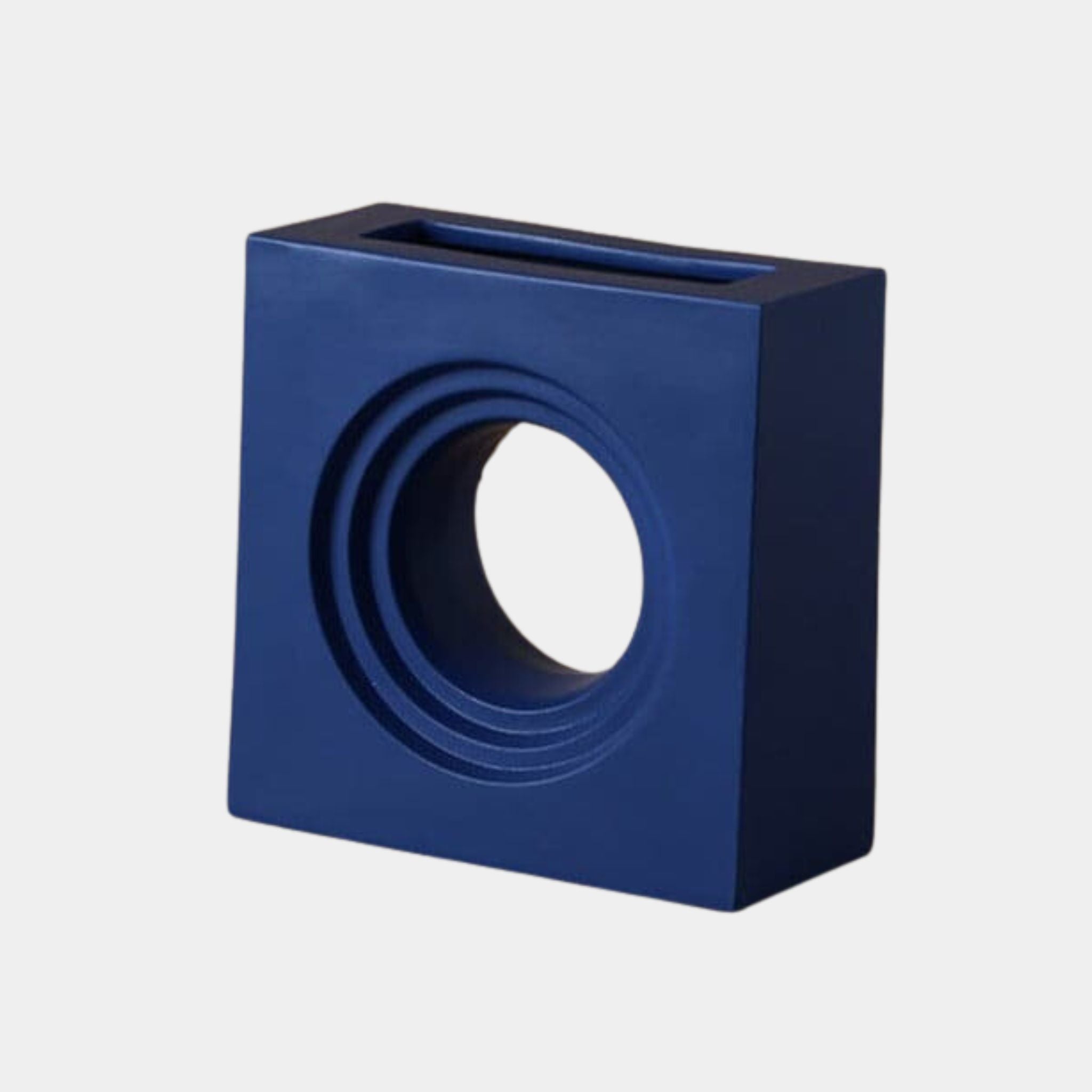 Ceramic Vase | Geometric Series - Blue - The Feelter