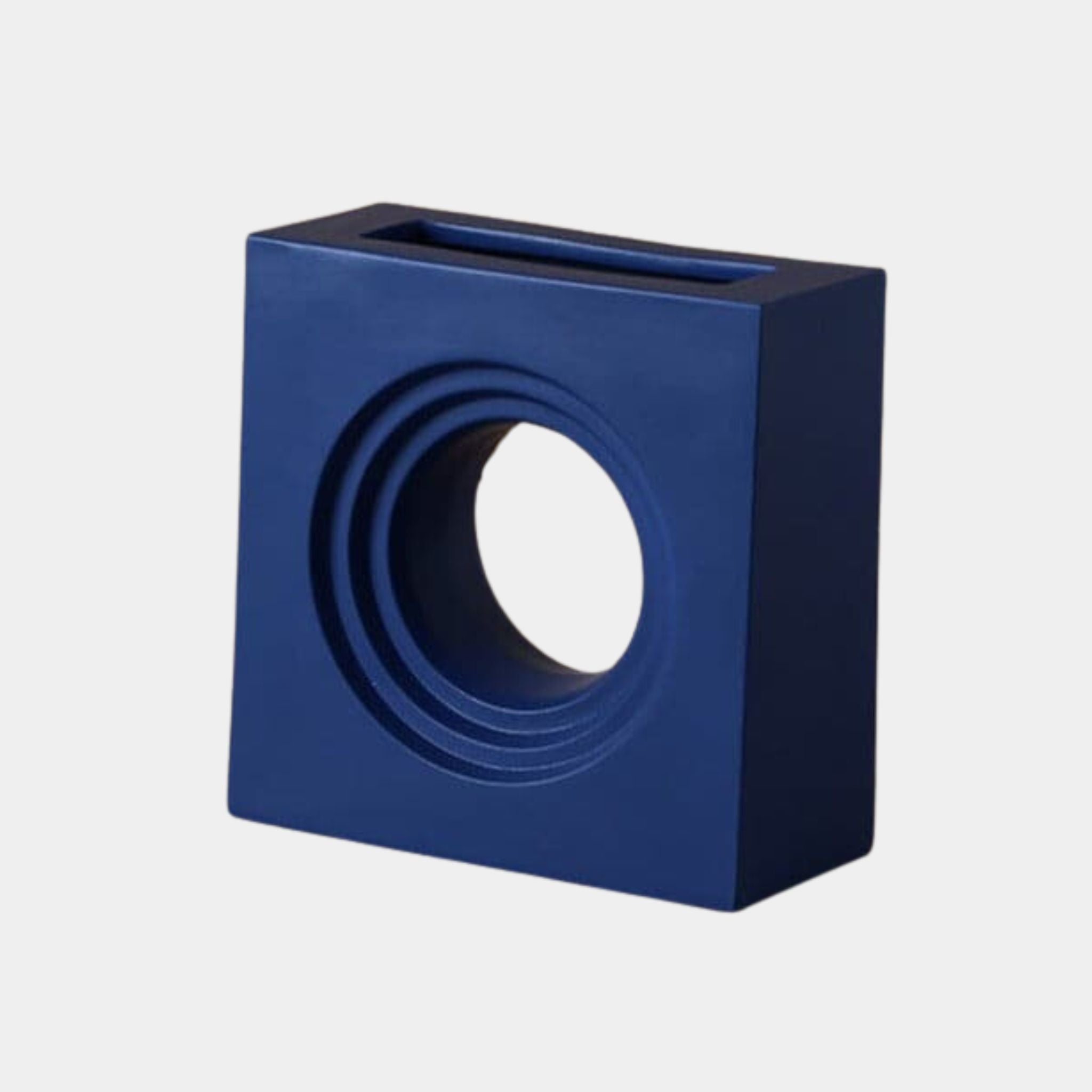 Ceramic Vase | Geometric Series - Blue