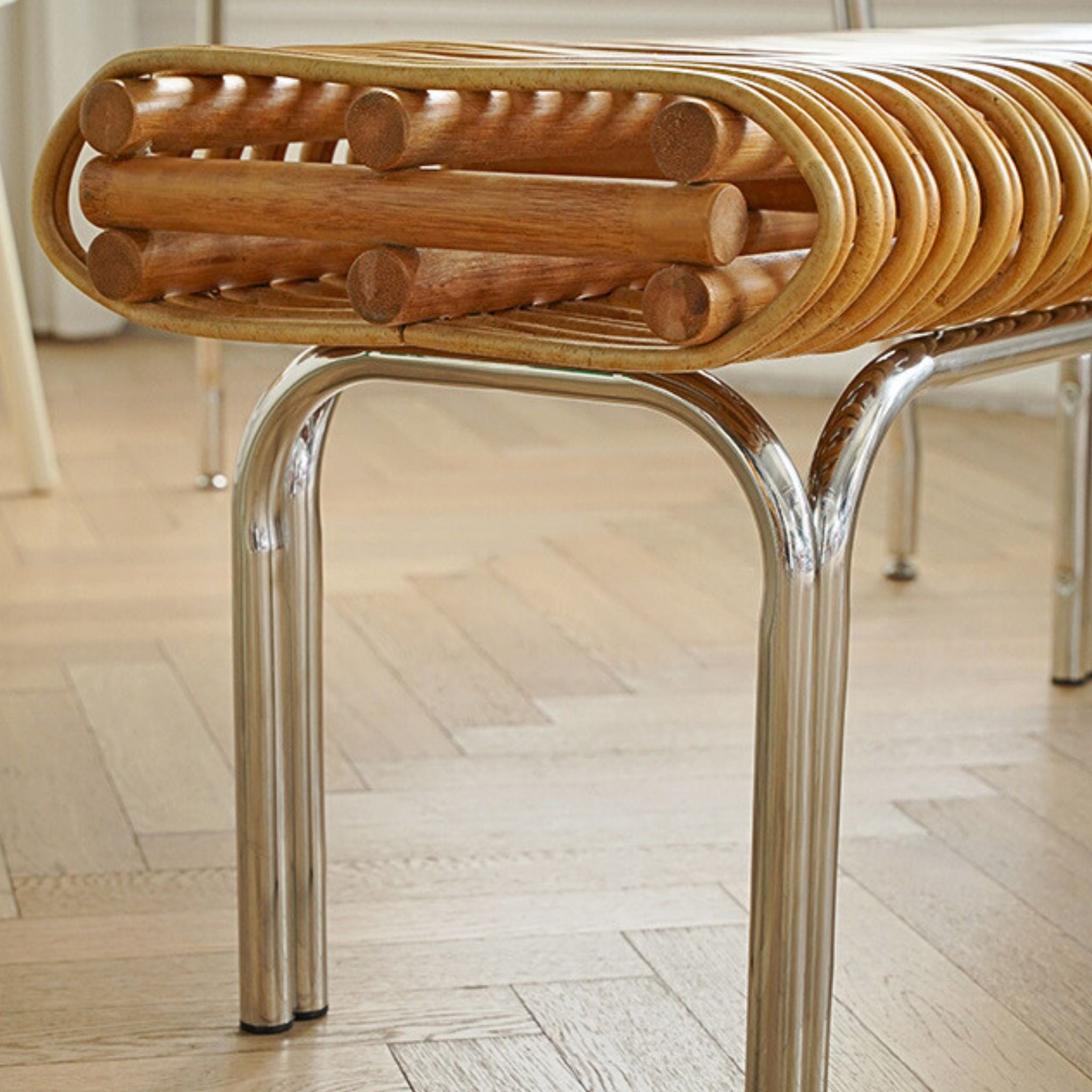 Rattan Bench