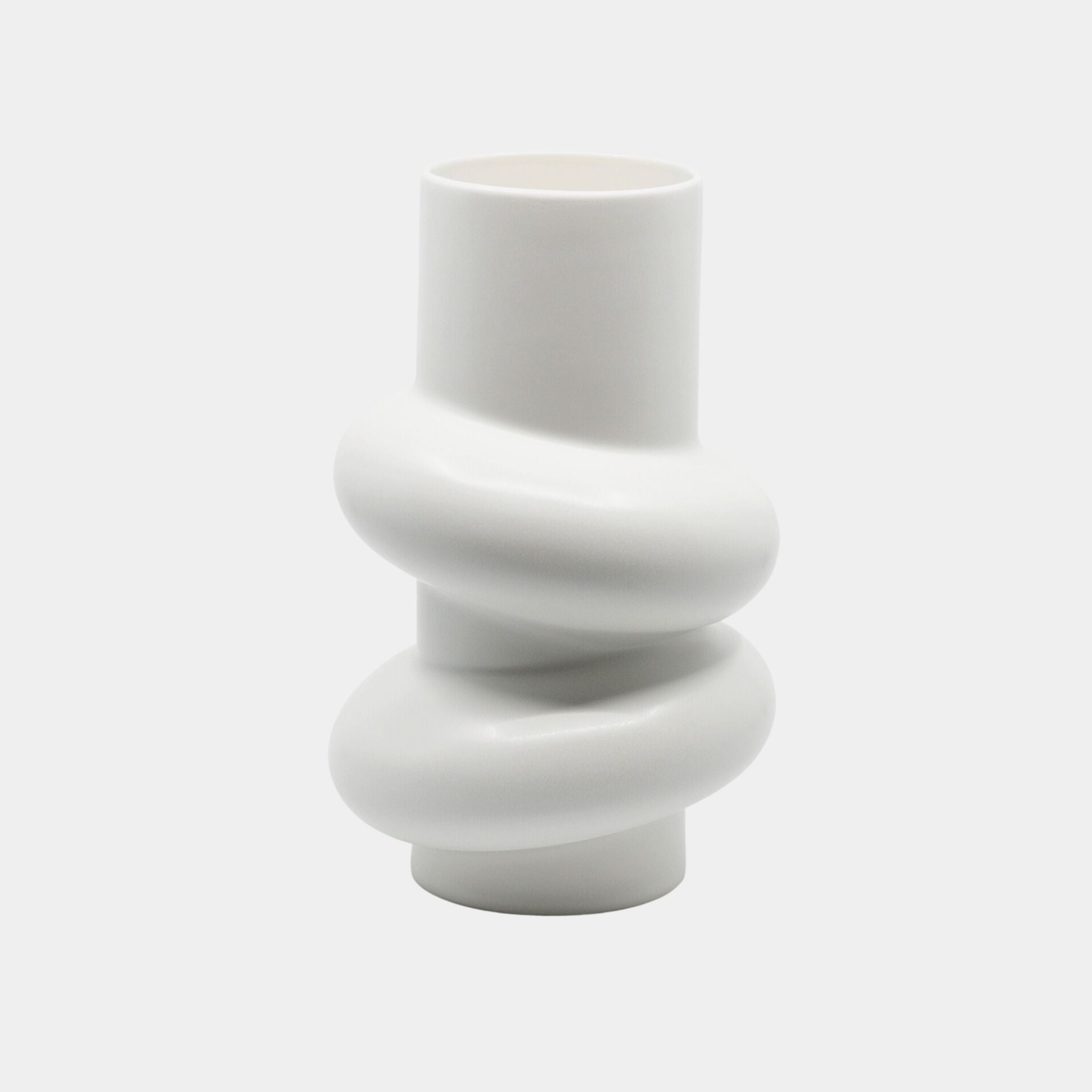 Ceramic Vase | Bubble Series - Tall White - The Feelter