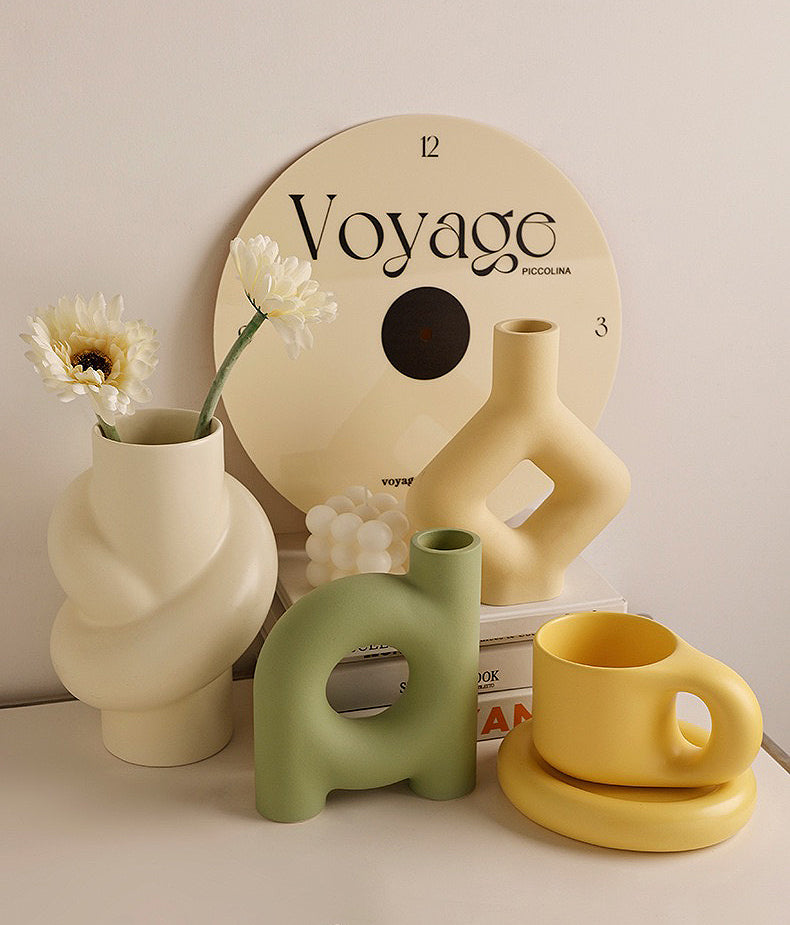 Ceramic Vase | Butter Twist - The Feelter