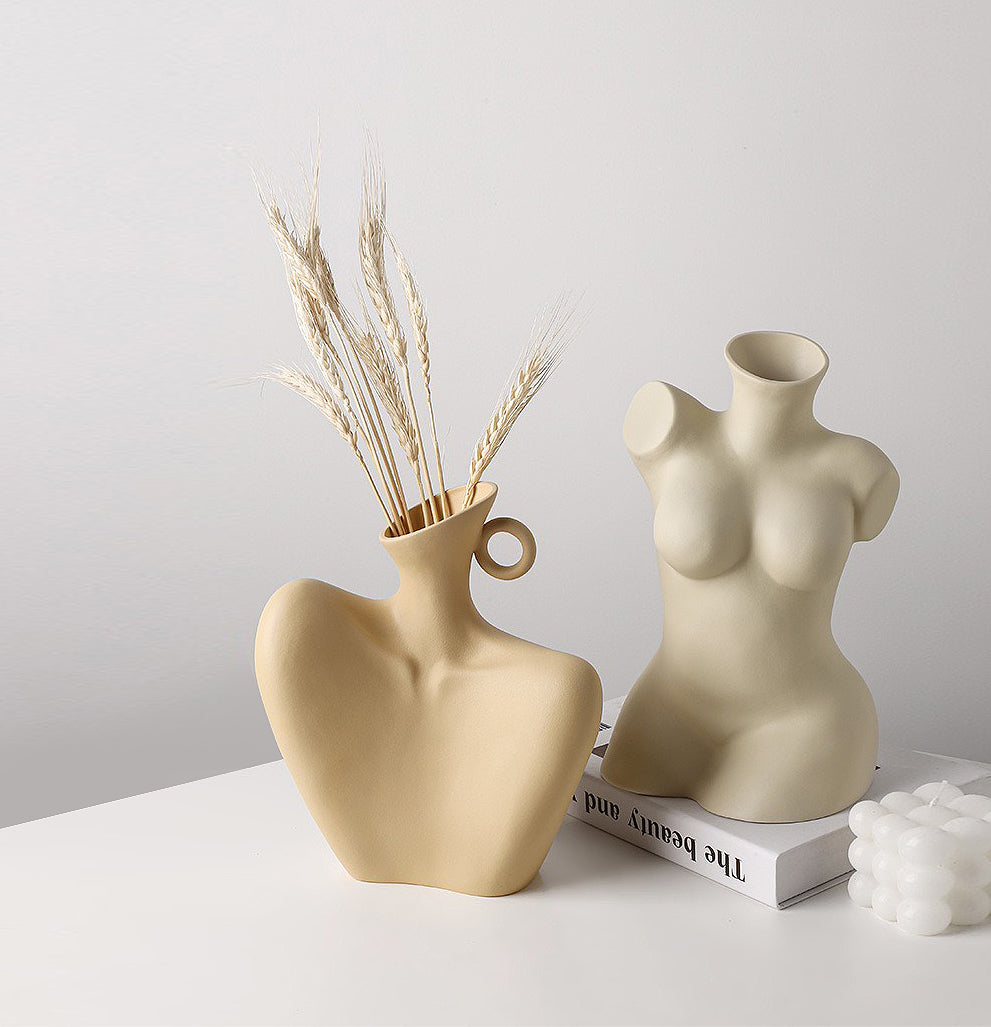 Ceramic Vase | Yellow Collarbones - The Feelter