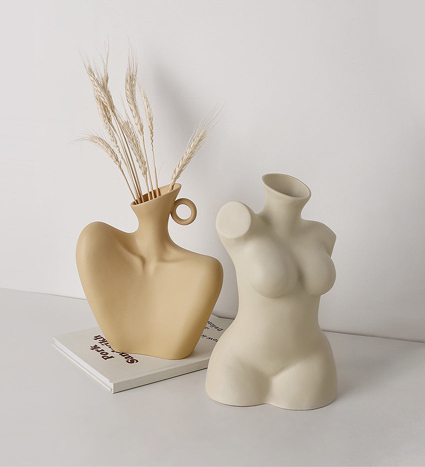 Ceramic Vase | Yellow Collarbones - The Feelter