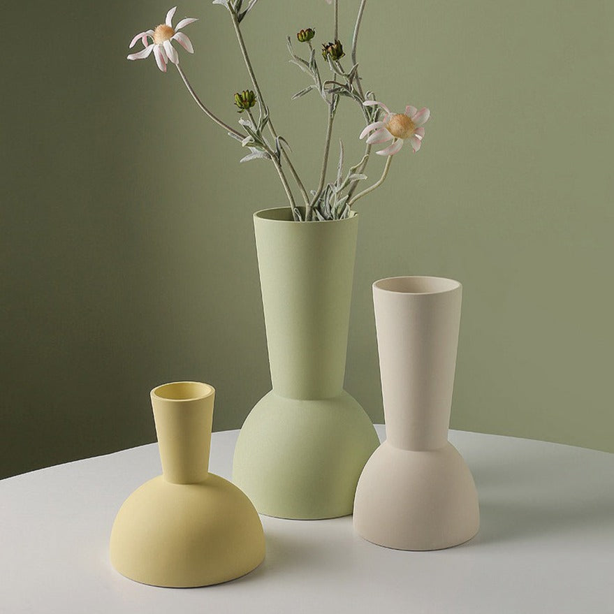 Ceramic Vase | Mint Bulb - The Feelter