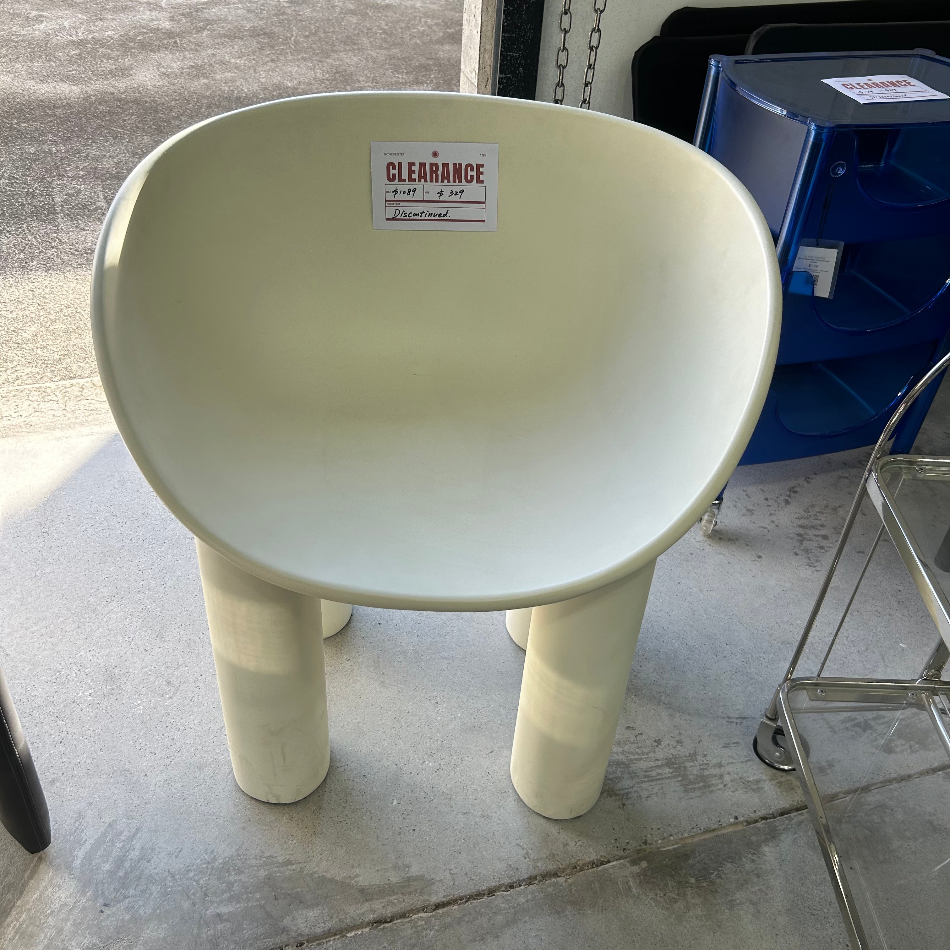 Chubby Series Dining Chair | Fibreglass Version | Clearance
