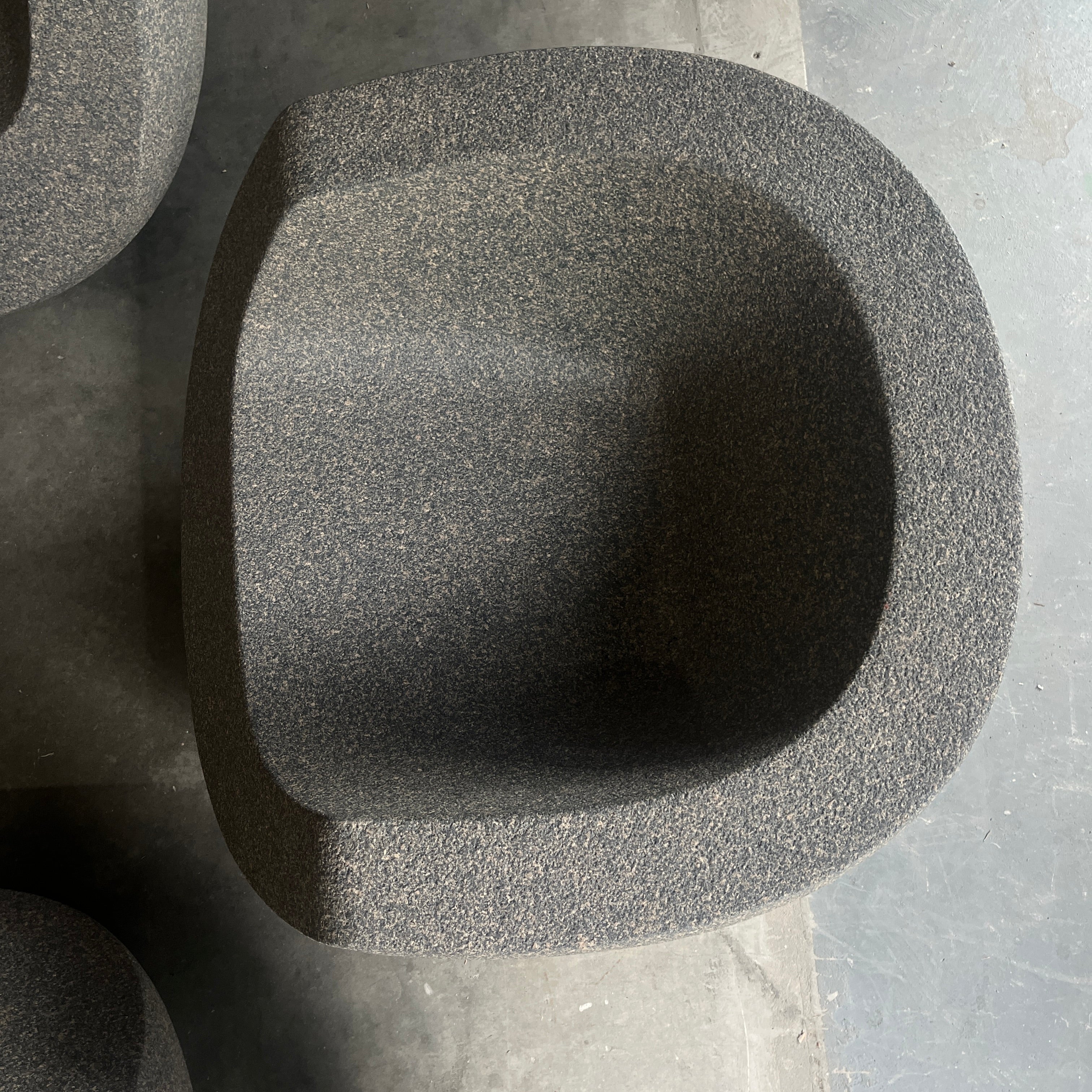 Sand Series | Orb Chair | Dark Rock x4 - The Feelter