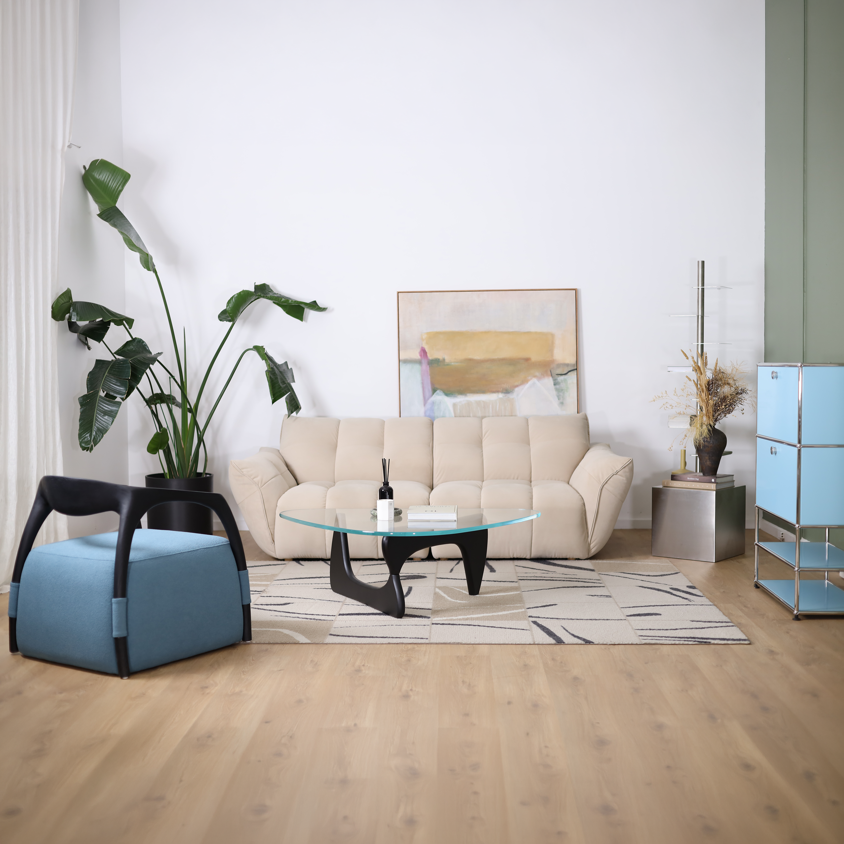 Lily Tufted Sofa