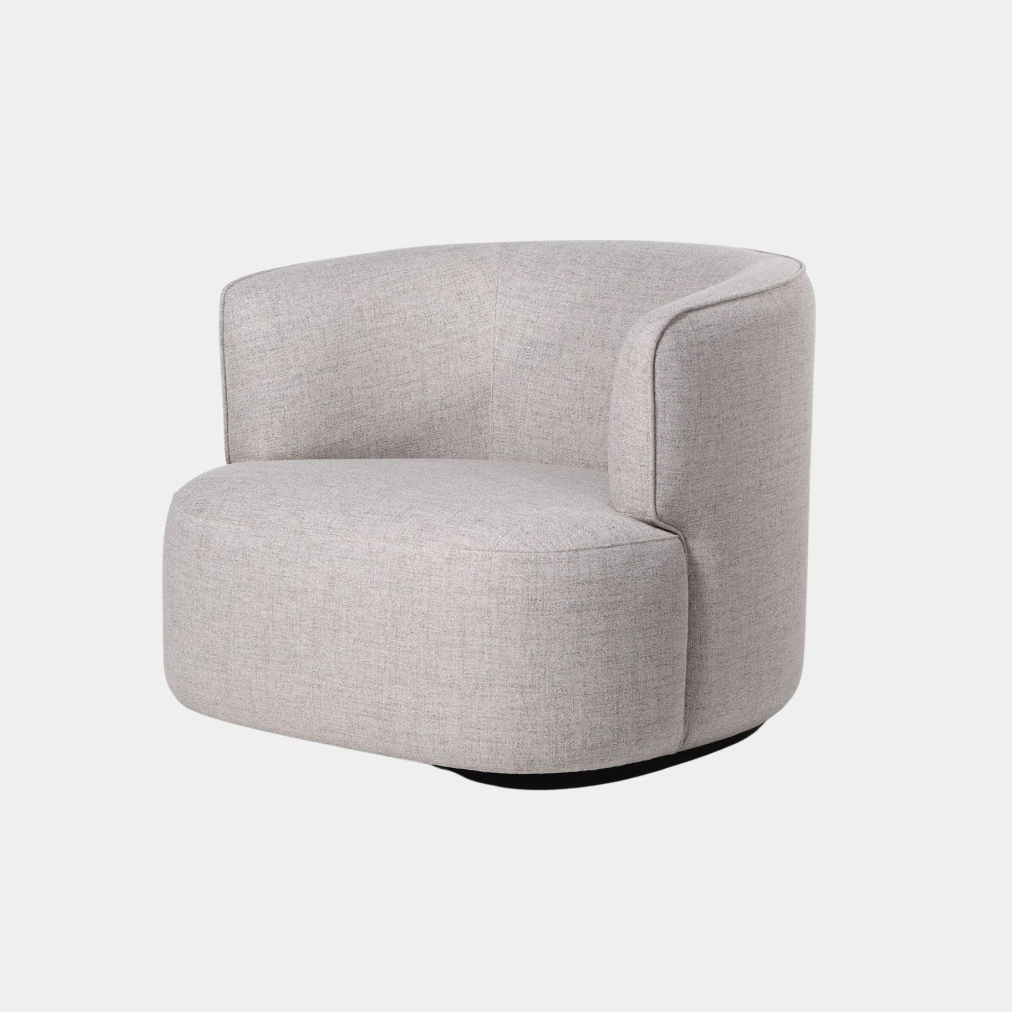 Cream Heb Swivel Armchair