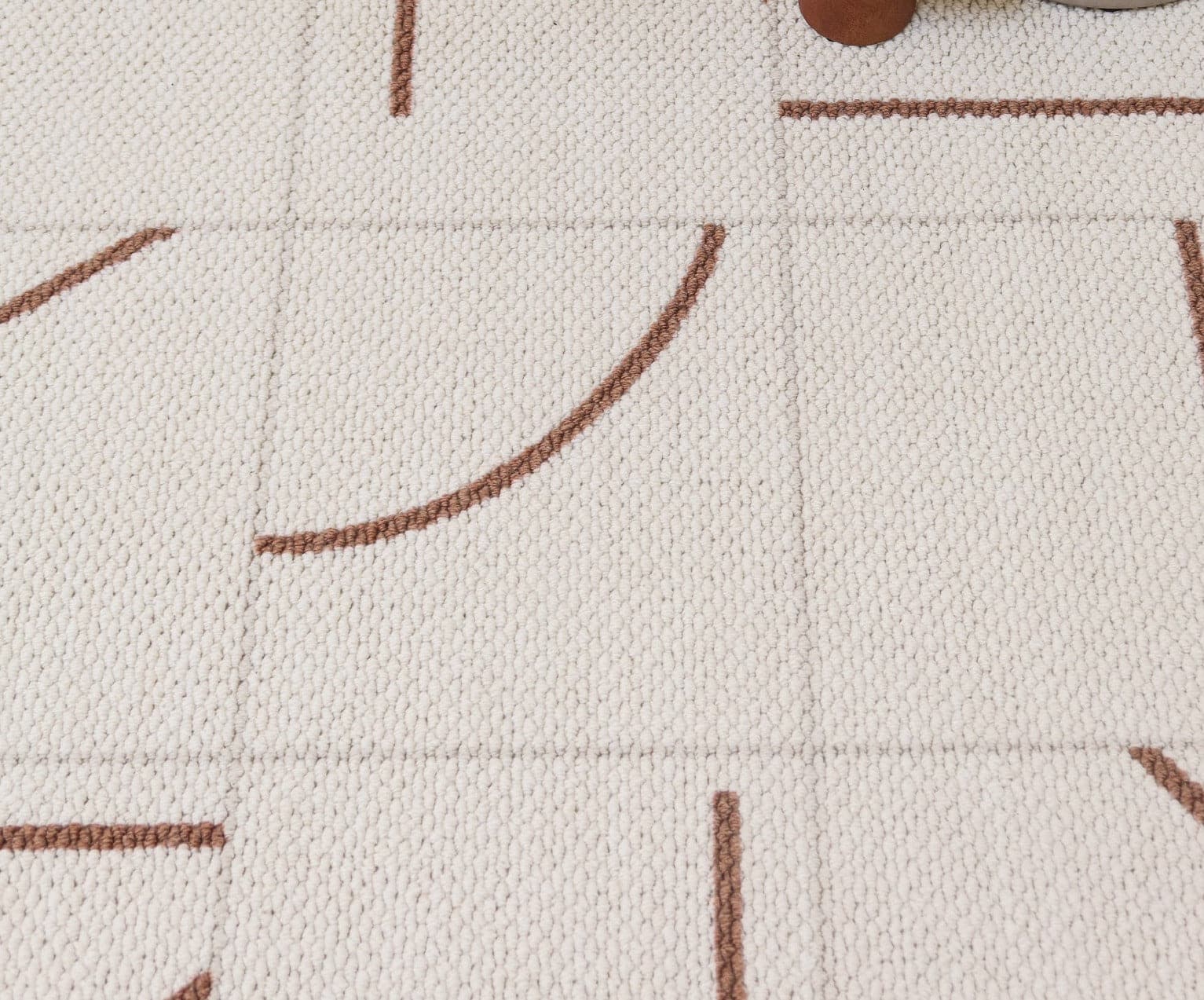 Central Park Wool Rug - Cream