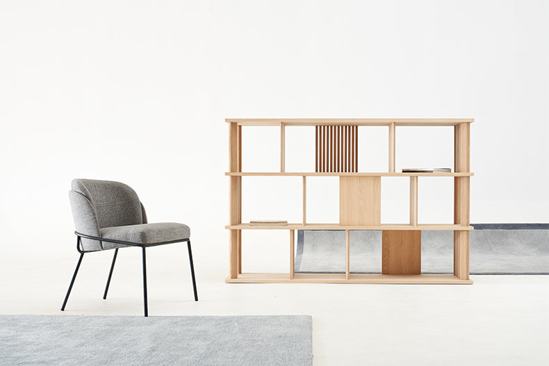 Ready- Ming Wooden Bookcase - The Feelter
