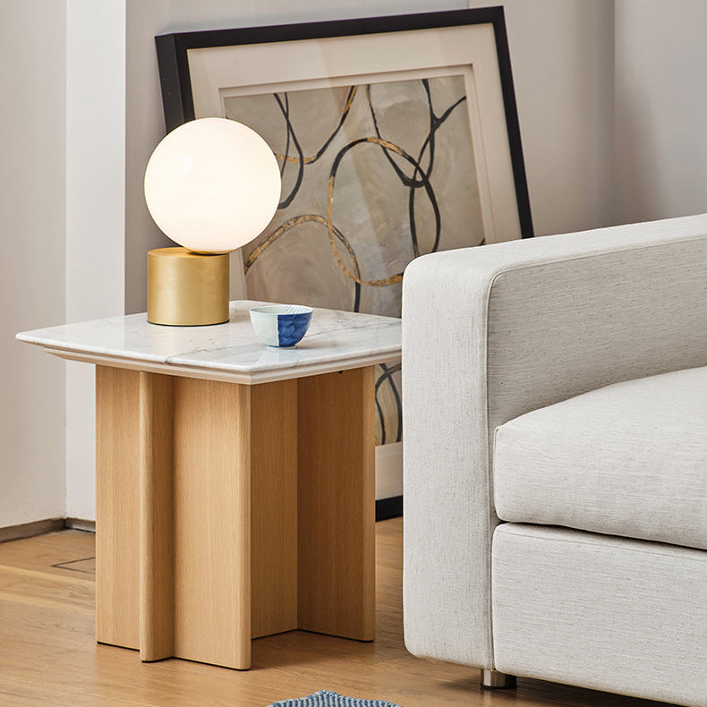 Ready- Tro Marble Side Table - The Feelter