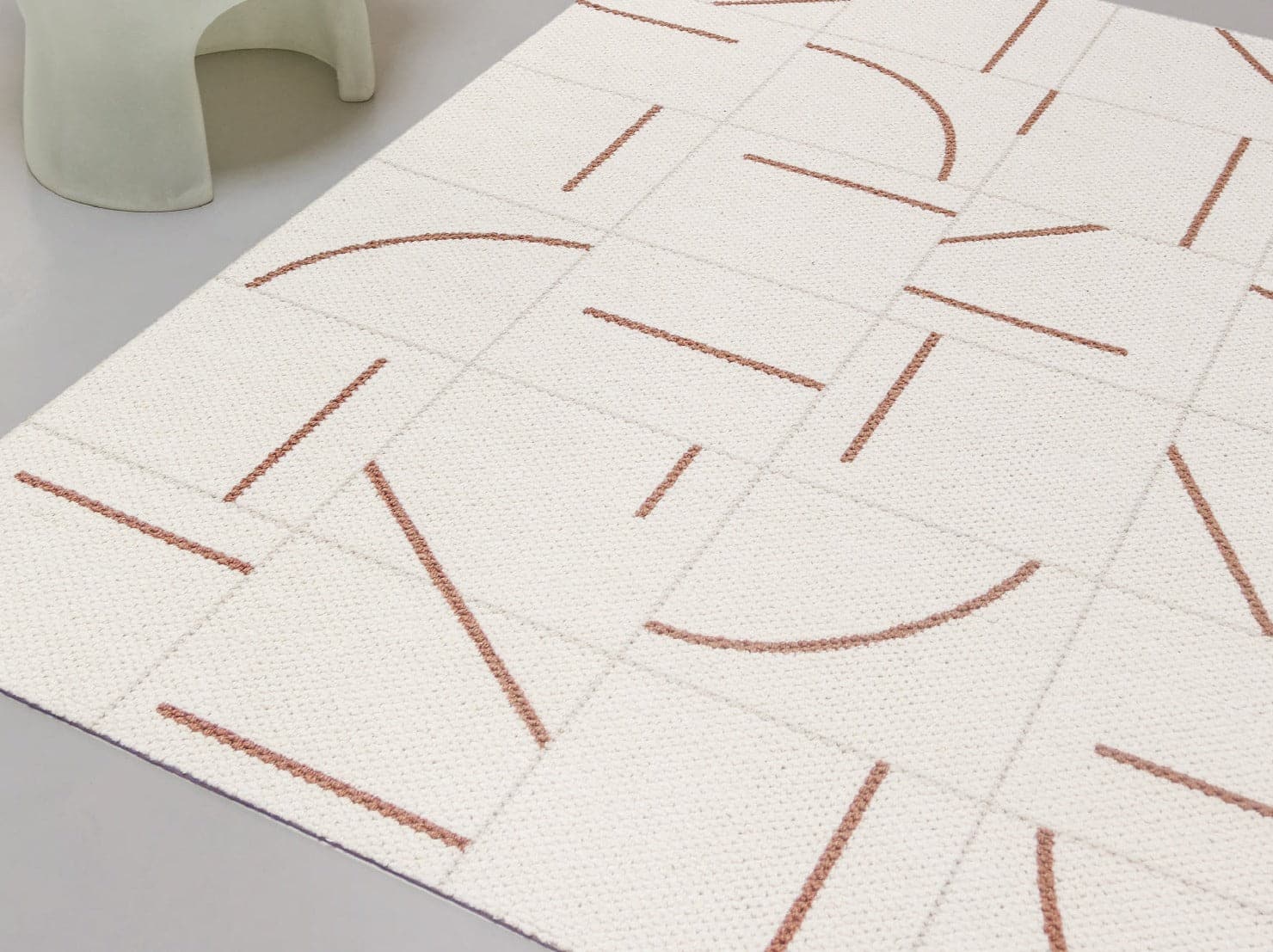 Central Park Wool Rug - Cream