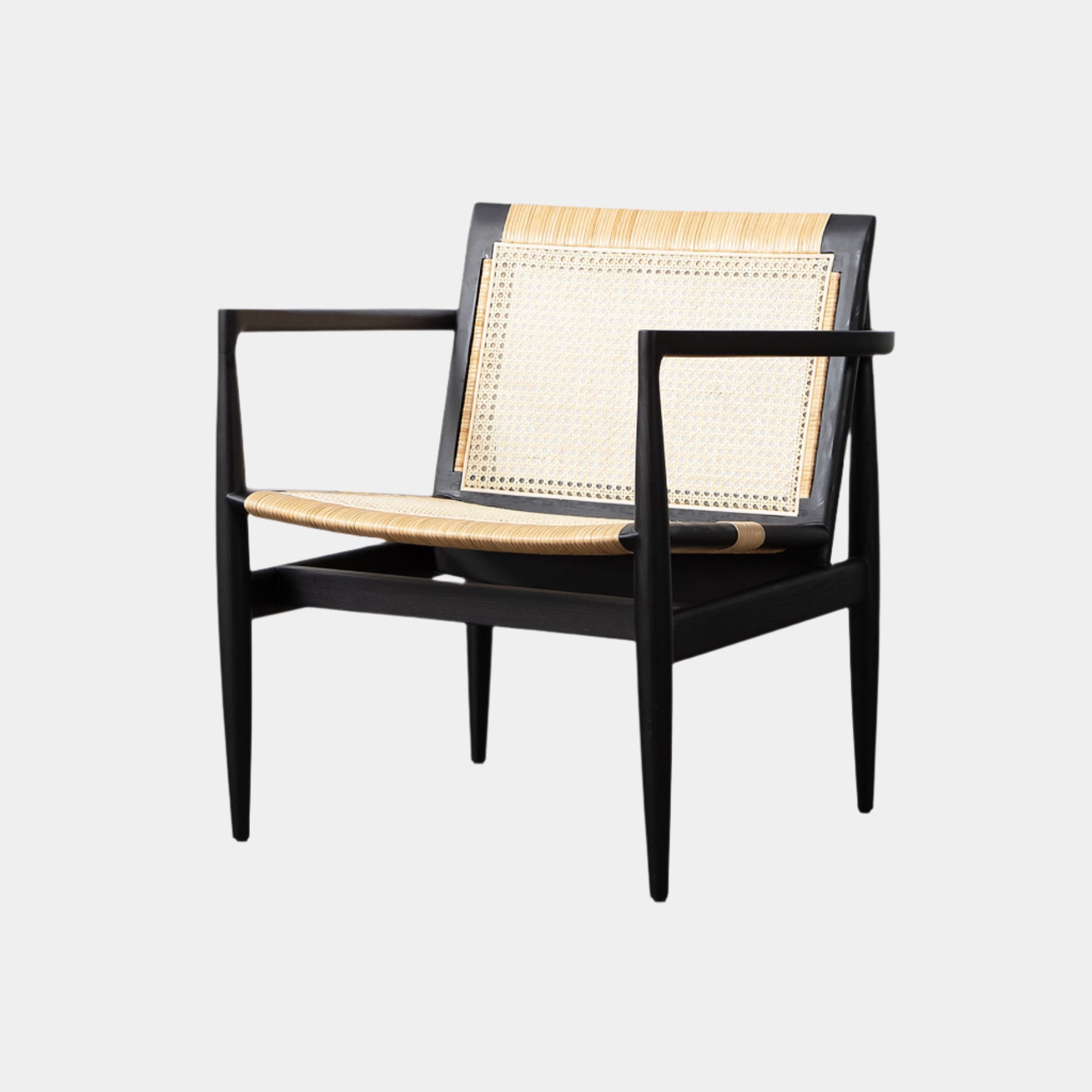 Johnson Rattan Lounge Chair