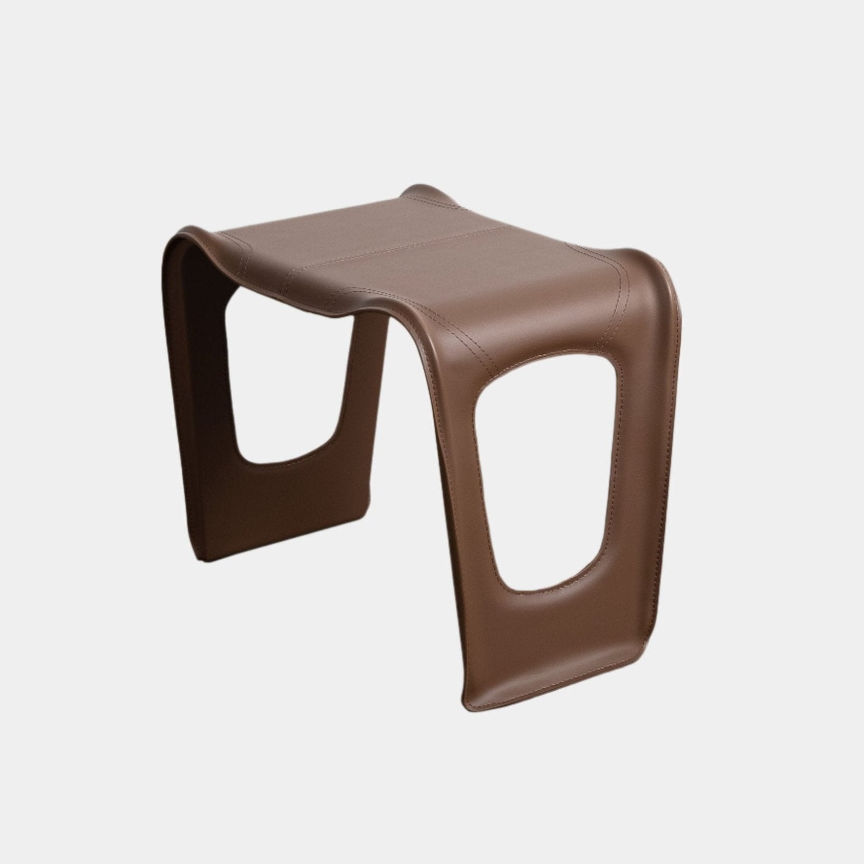 Vincent Leather Stool