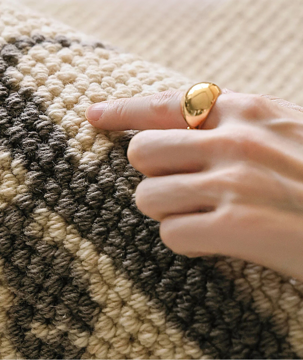 The Feelter Pressed Flowers Wool Rug