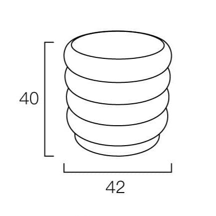 Stacked Ottoman - Small