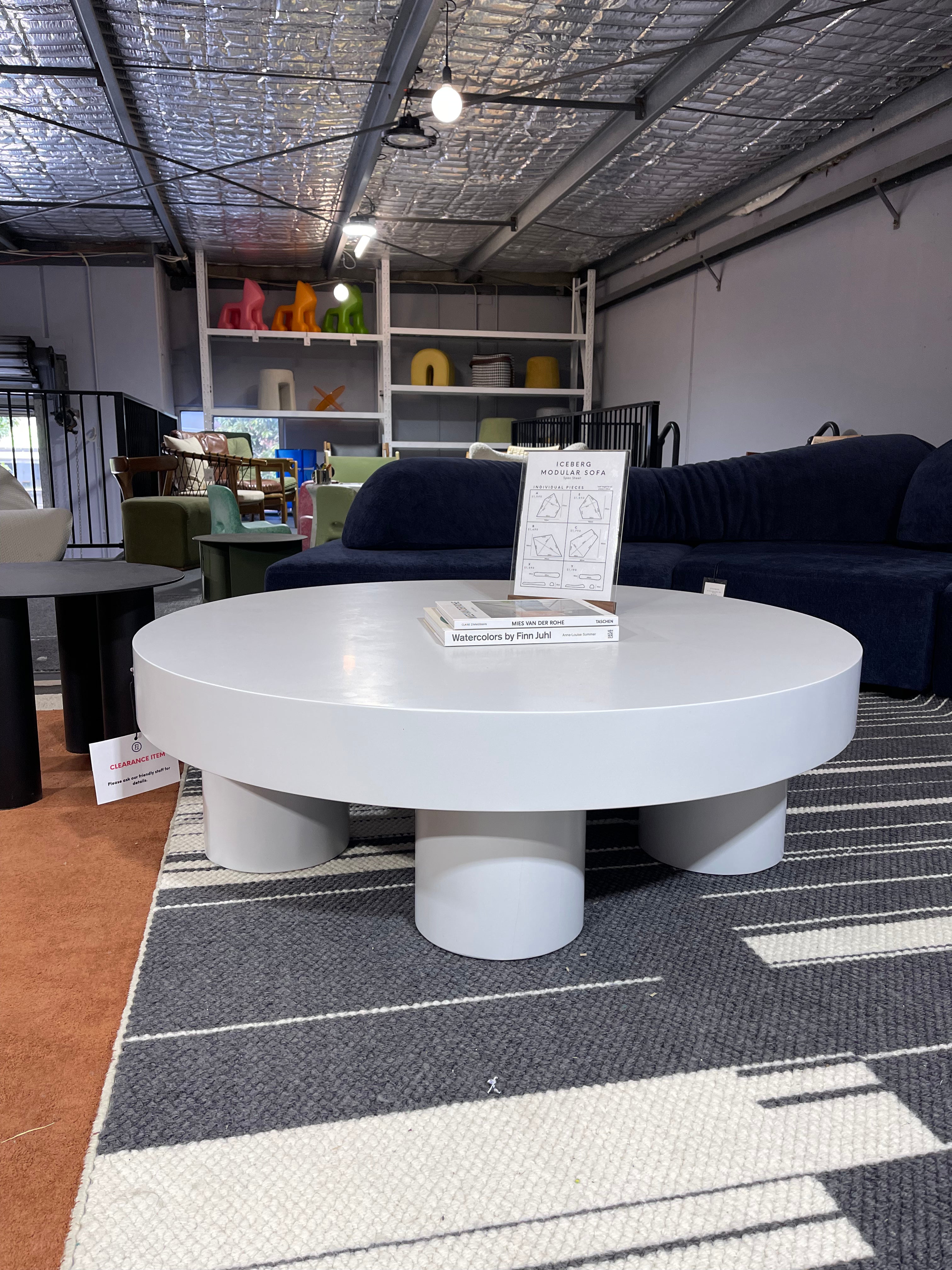 Clearance coffee table (four leg version)