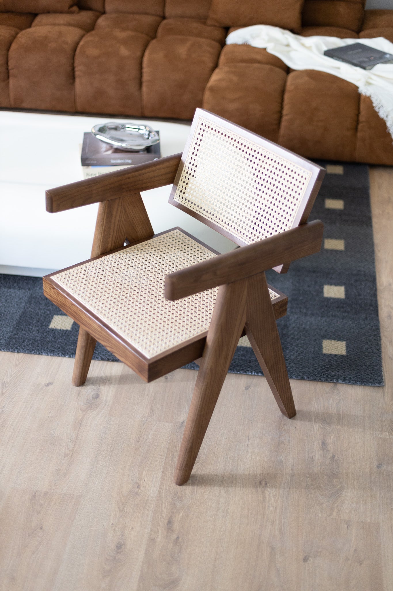 Replica Pierre Jeanneret Chandigarh Dining Chair