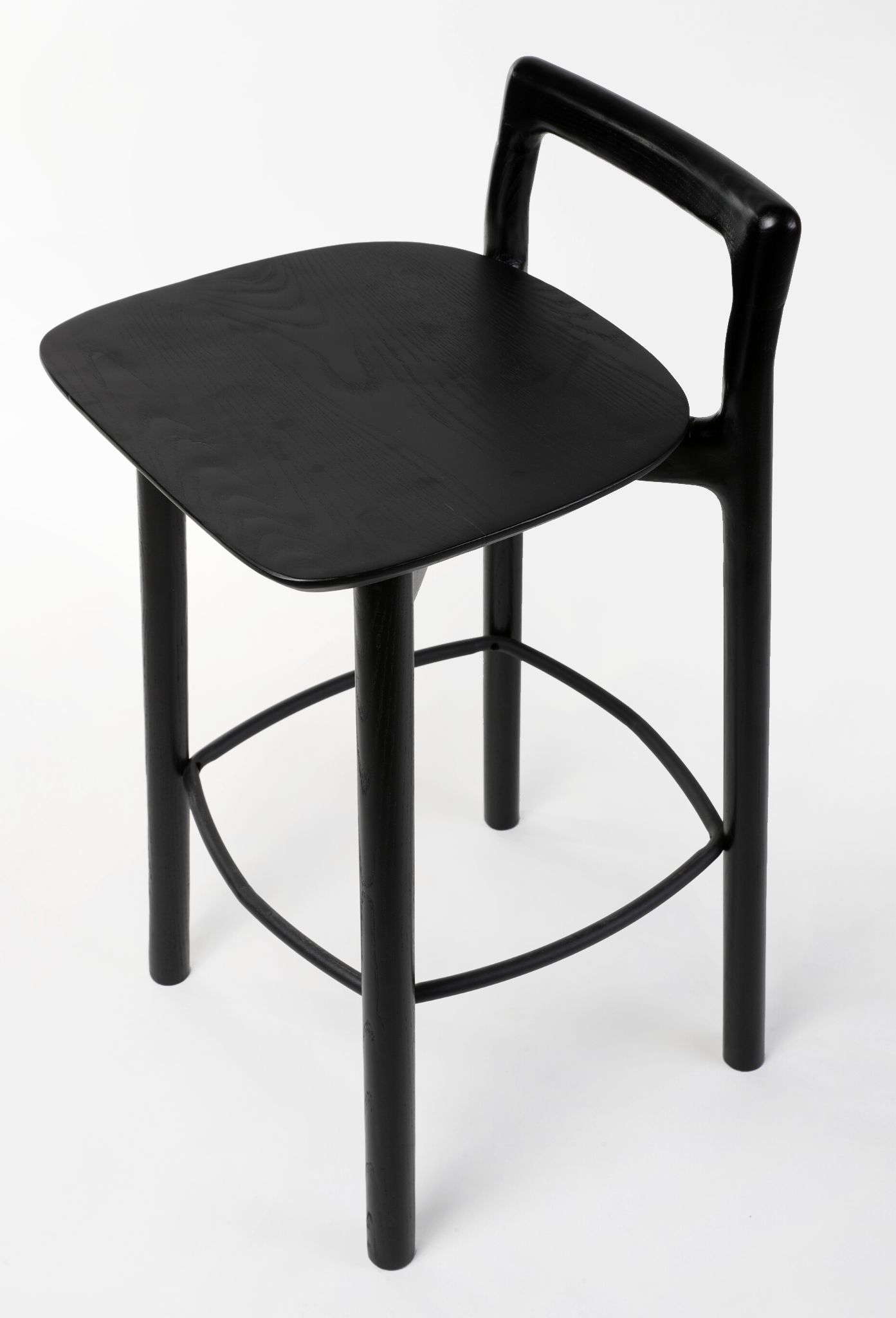 Jeremy Wooden Bar Stool | The Feelter
