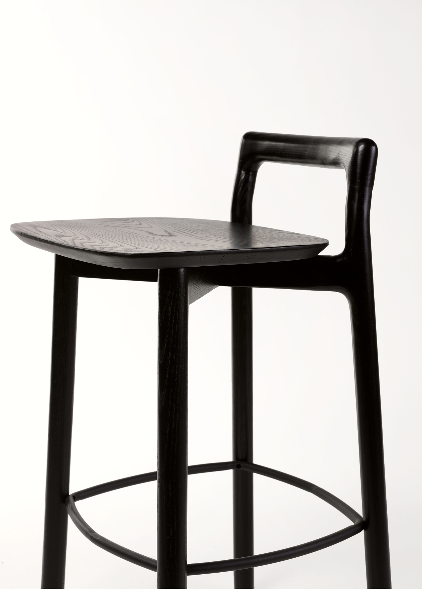 Jeremy Wooden Bar Stool | The Feelter