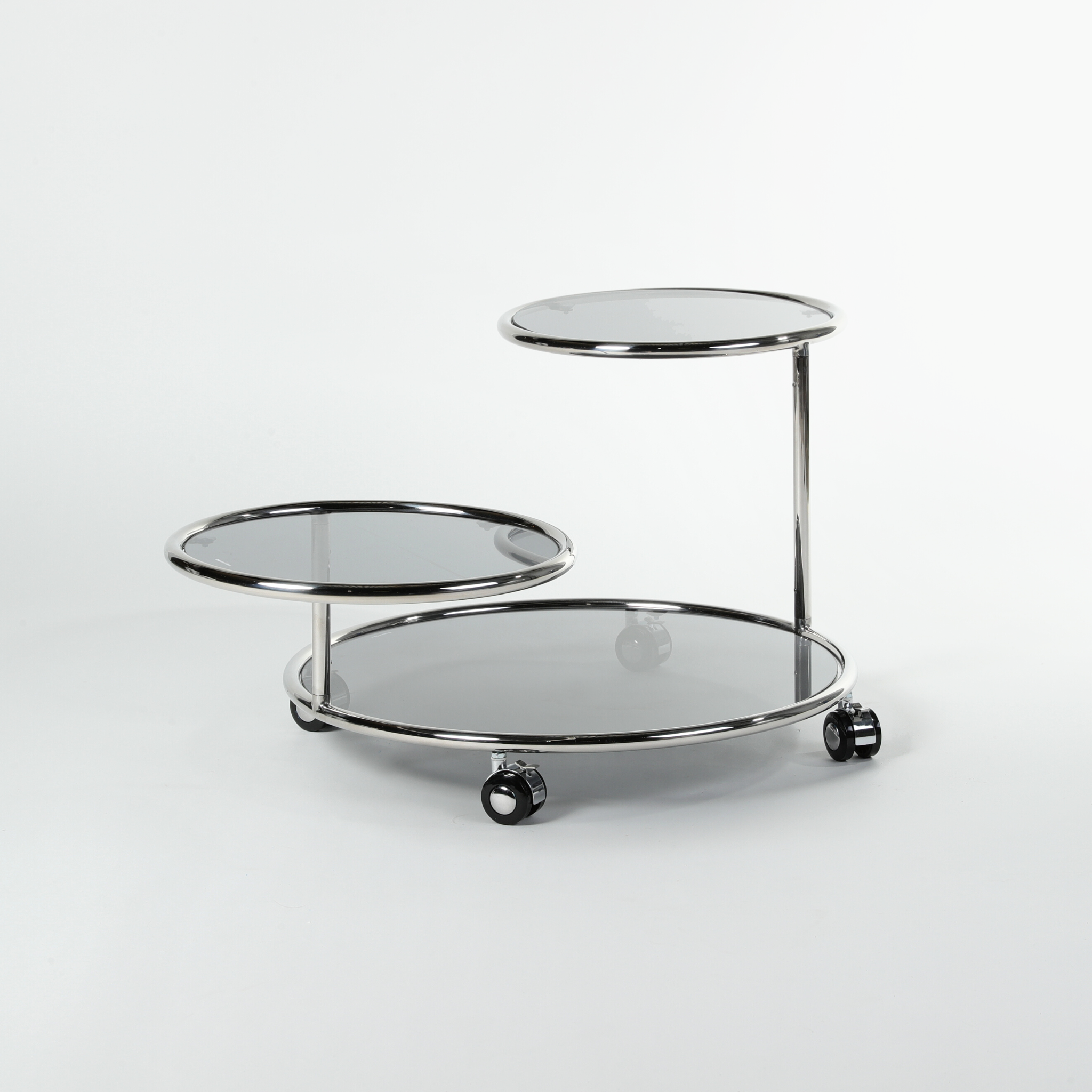 Glass Swivel Table