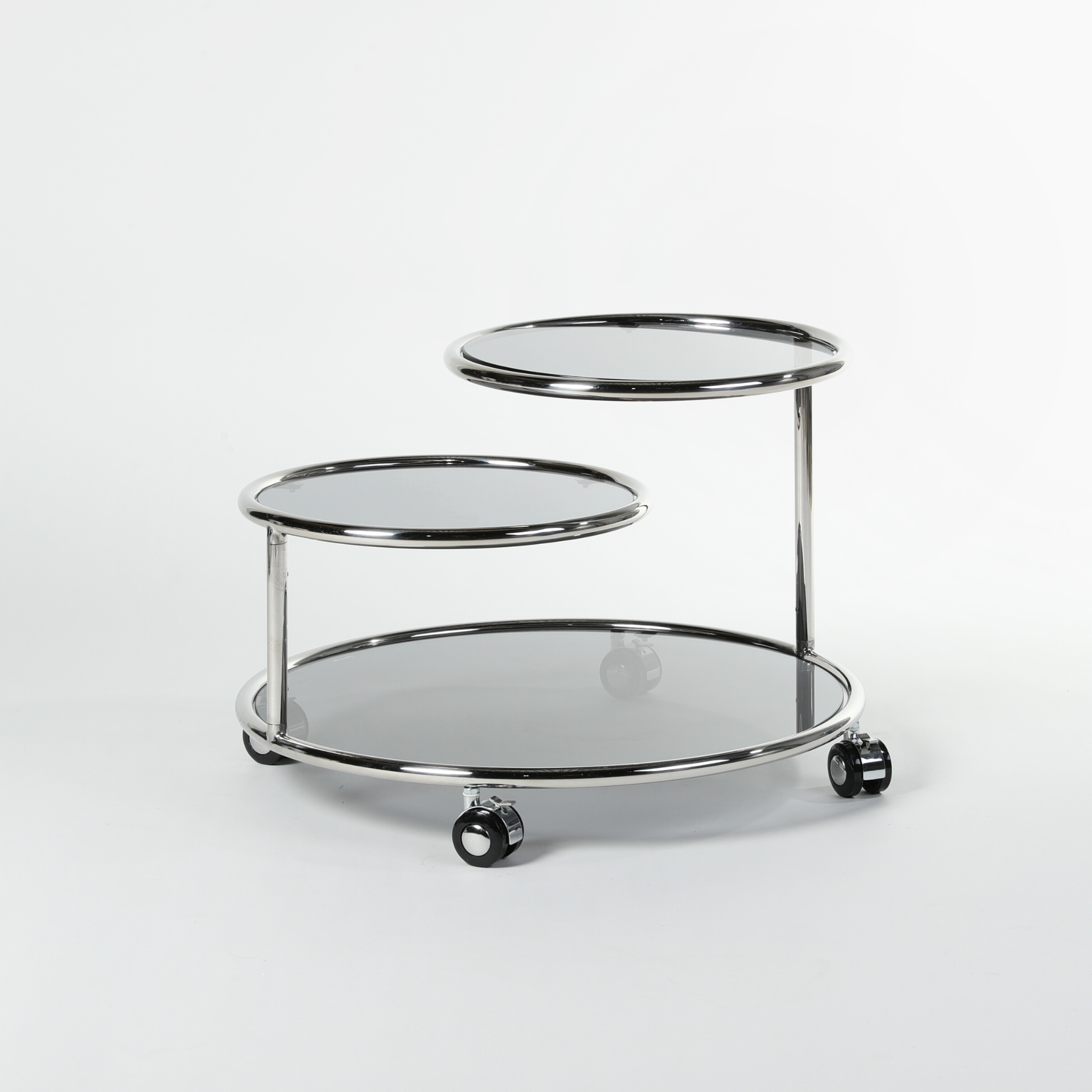 Glass Swivel Table