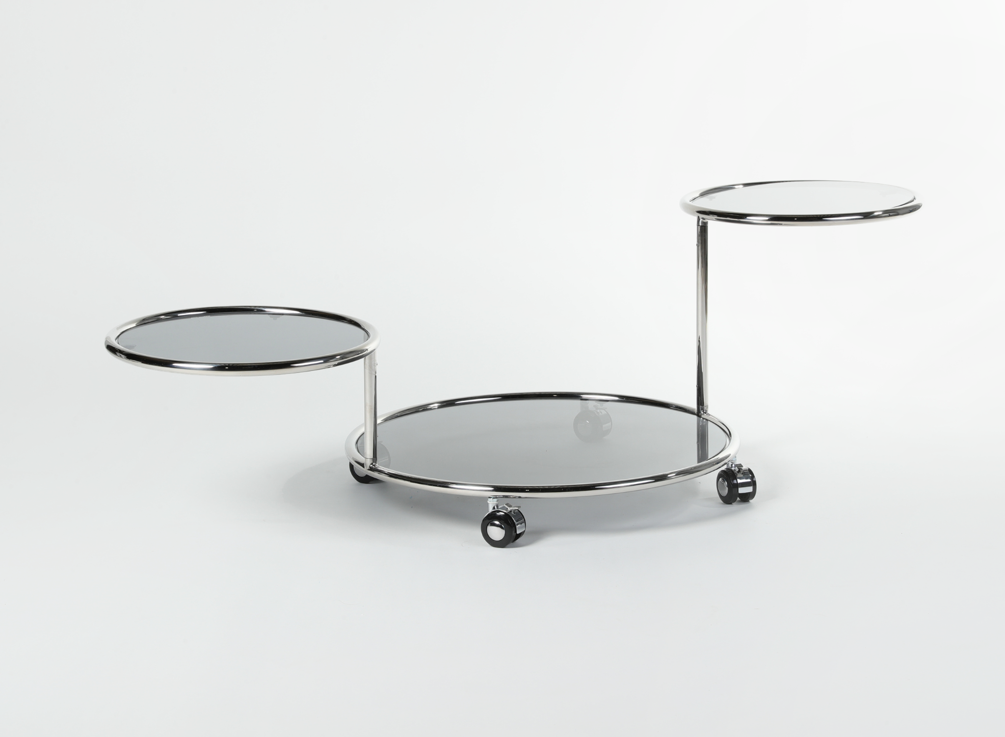 Glass Swivel Table