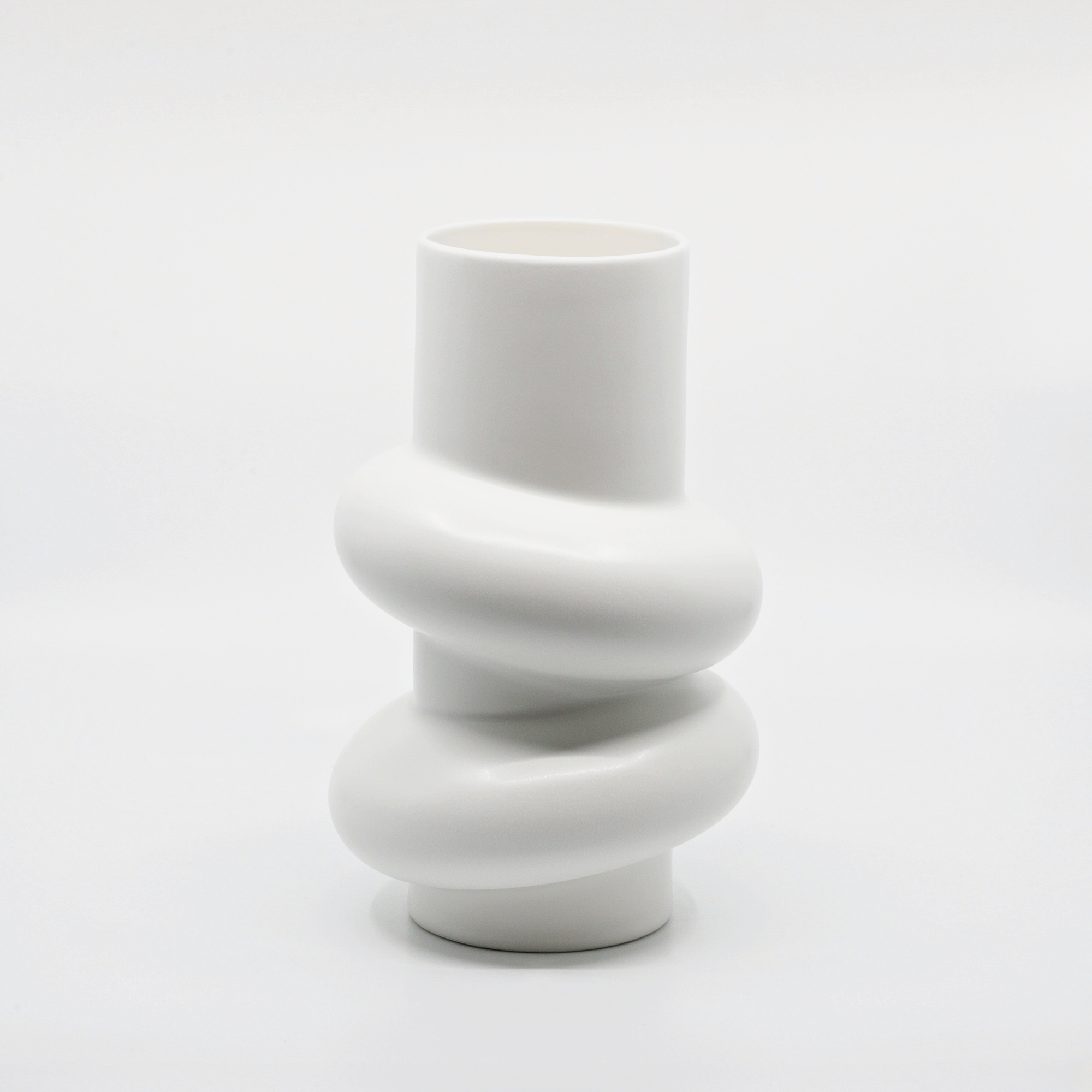 Ceramic Vase | Bubble Series - Tall White - The Feelter
