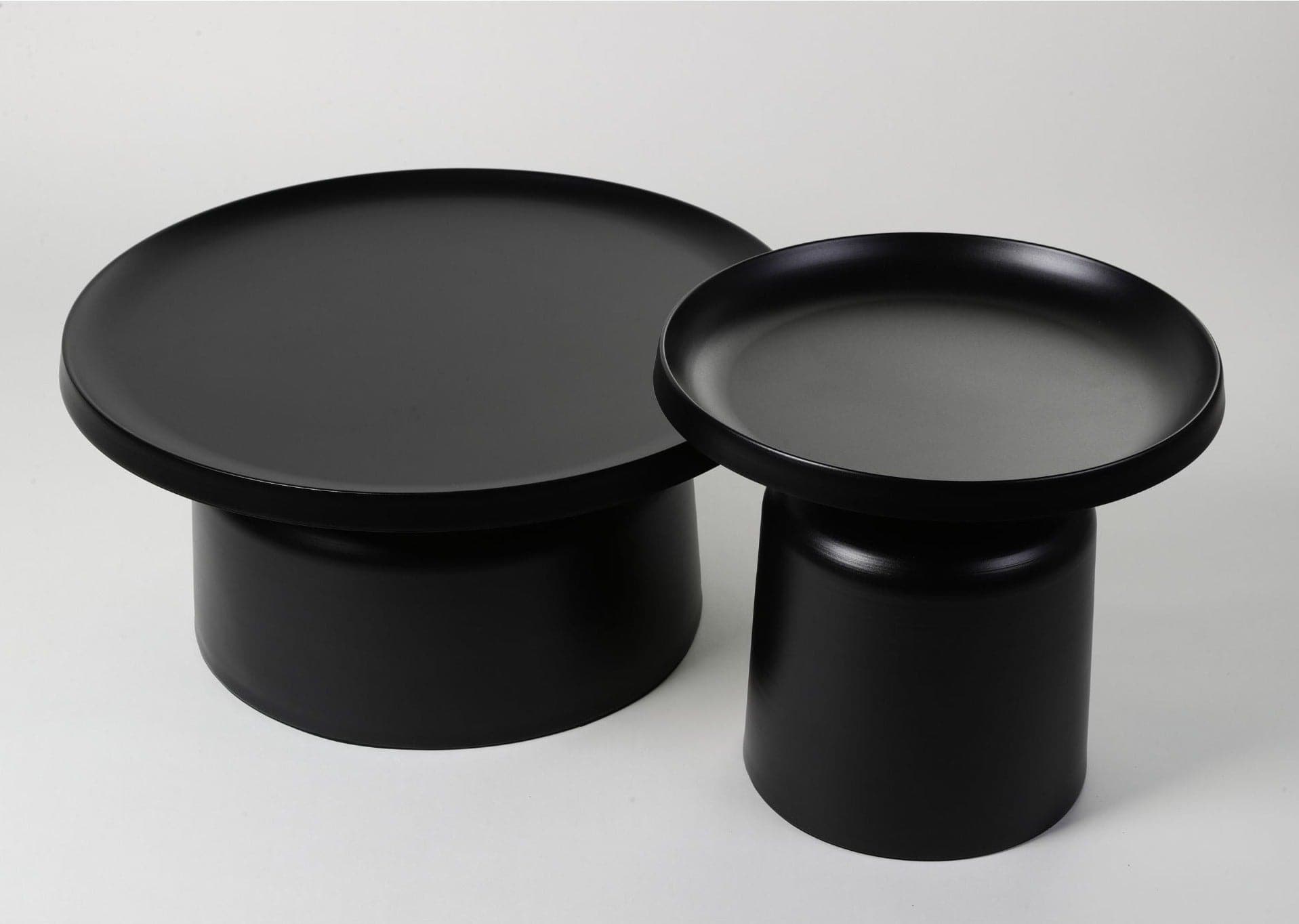 Palemo Round Pedestal Tray Side Table Replica | The Feelter